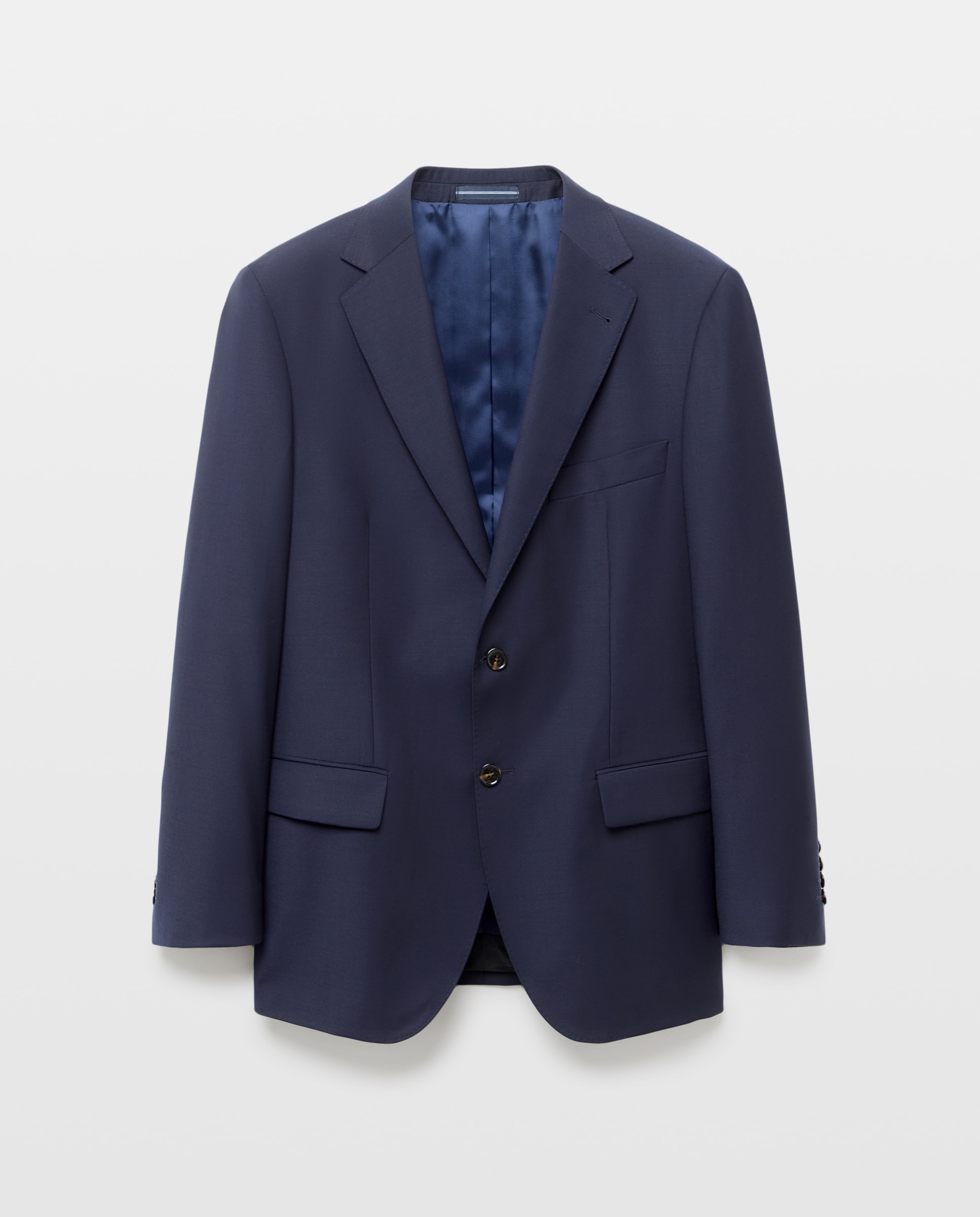 Blazer de homem Azul-4