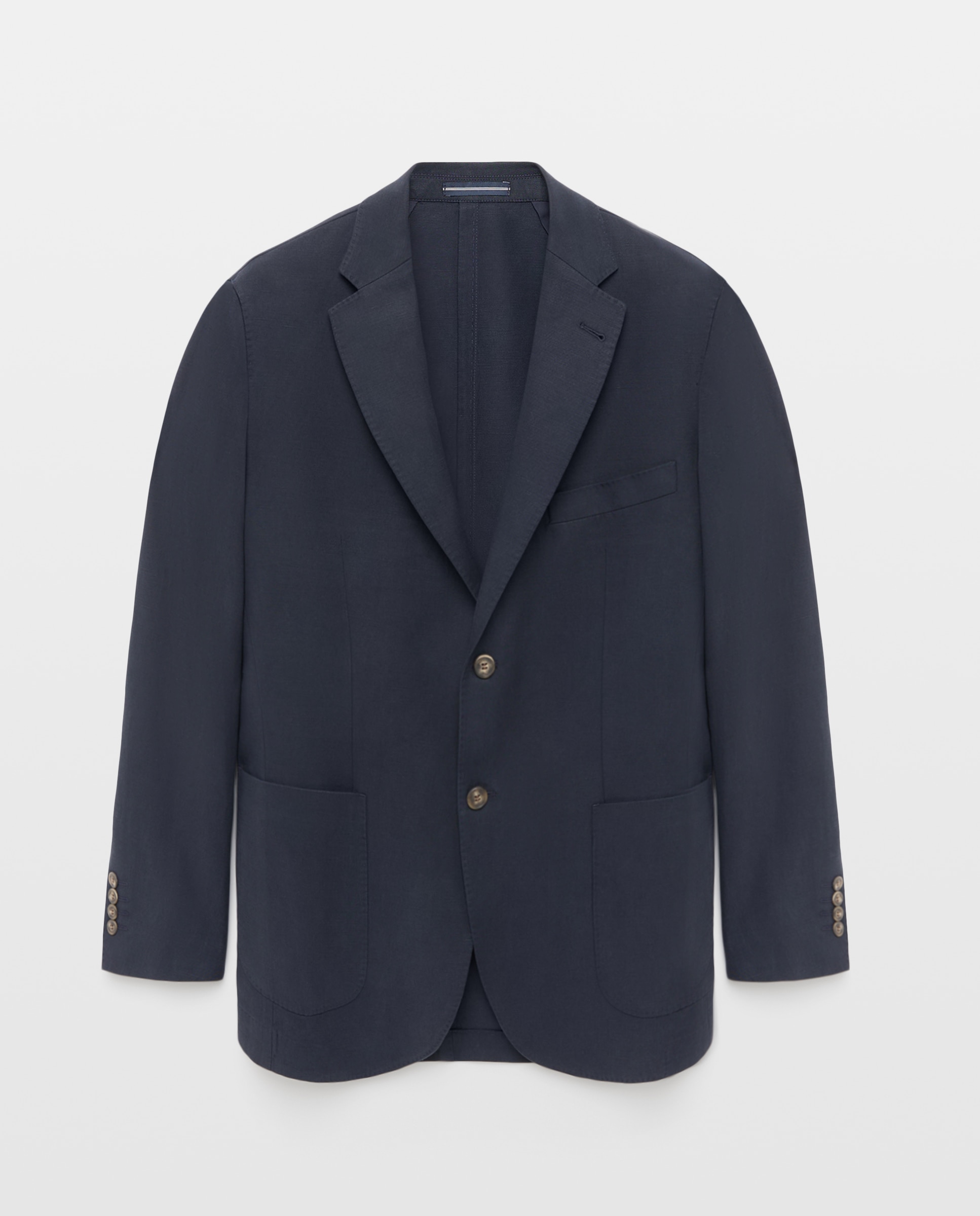 Chaqueta de hombre de algodón. - Dustin - Azul marino Azul marino-4
