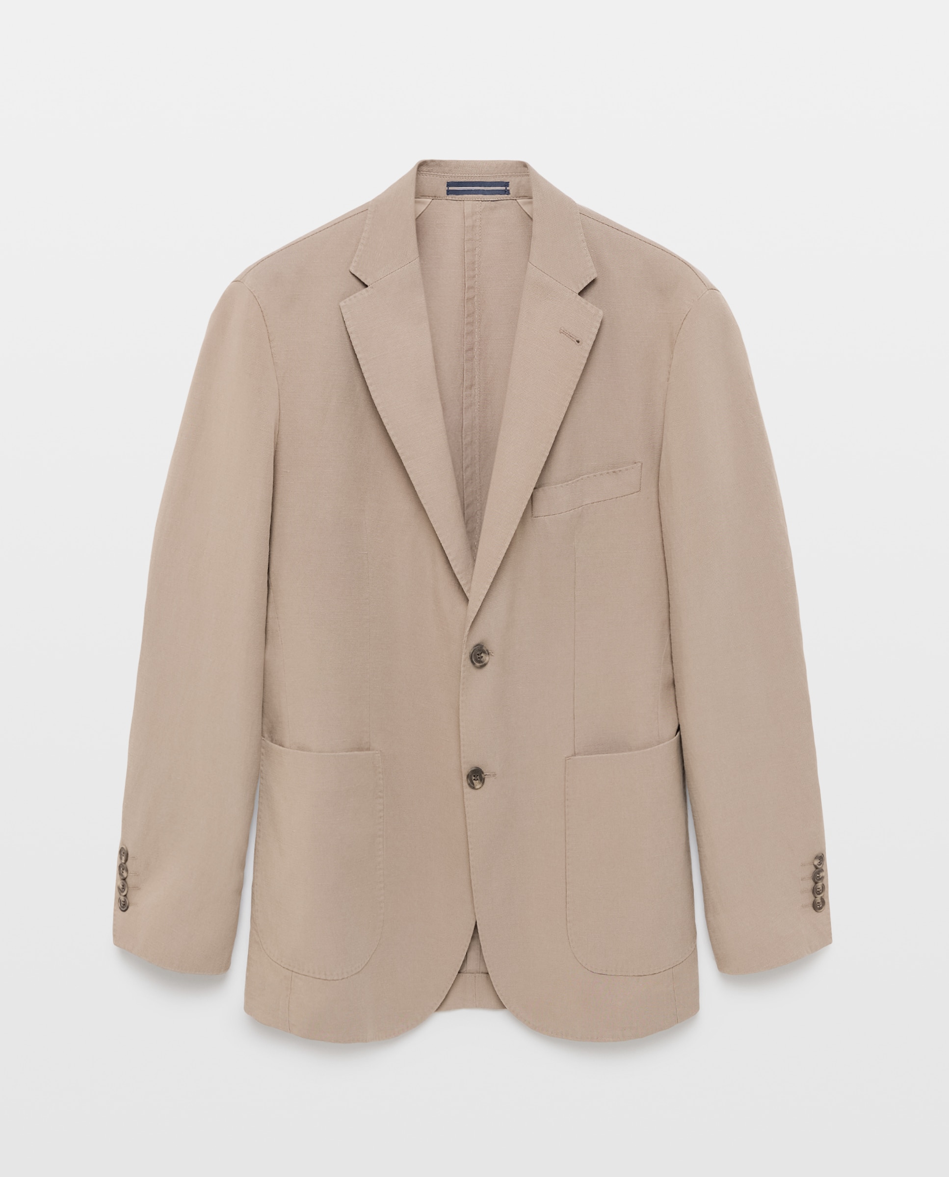 Chaqueta de hombre de algodón. - Dustin - Marrón Marrón-4