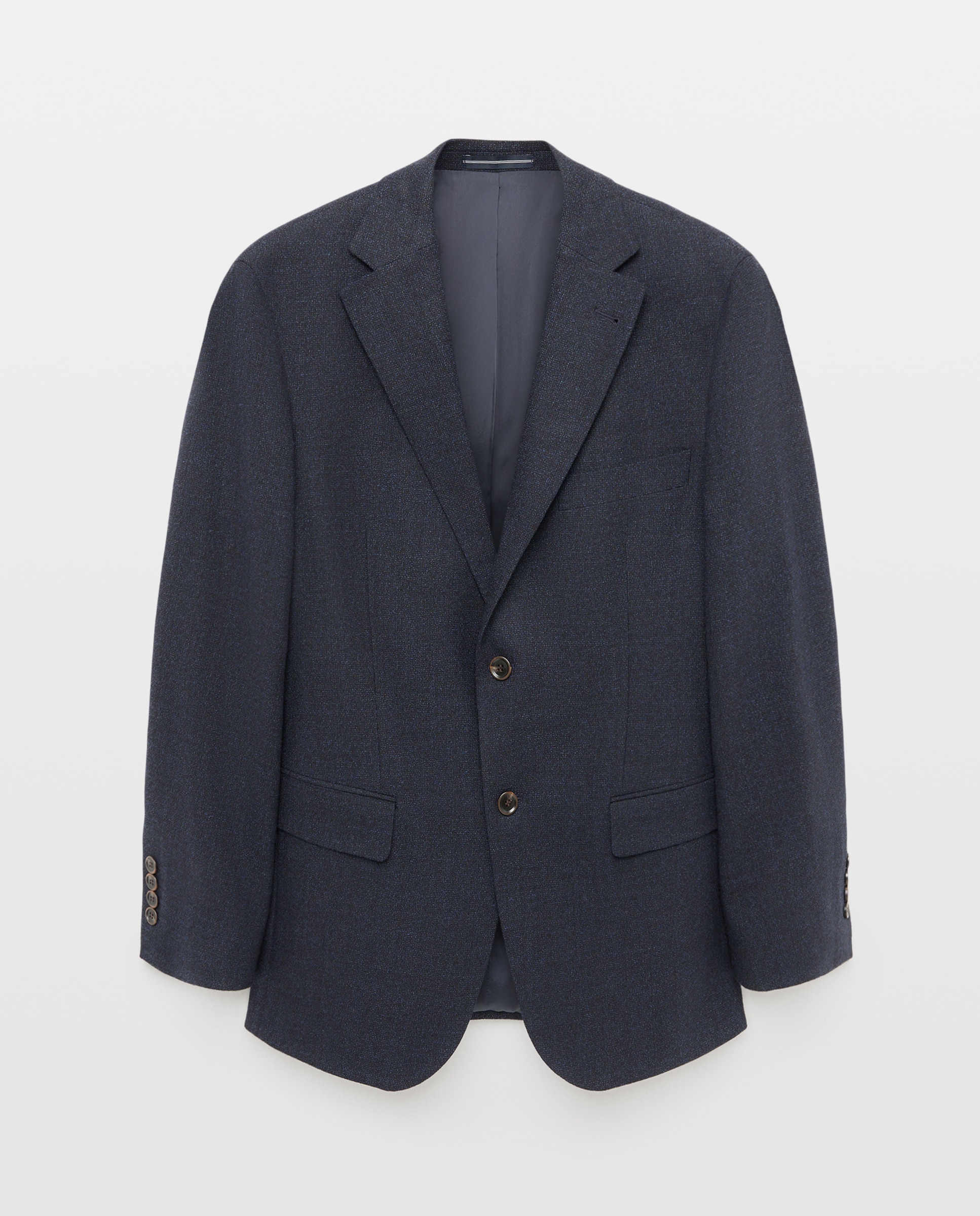 Chaqueta de hombre tipo saco. - Dustin - Azul marino Azul marino-4