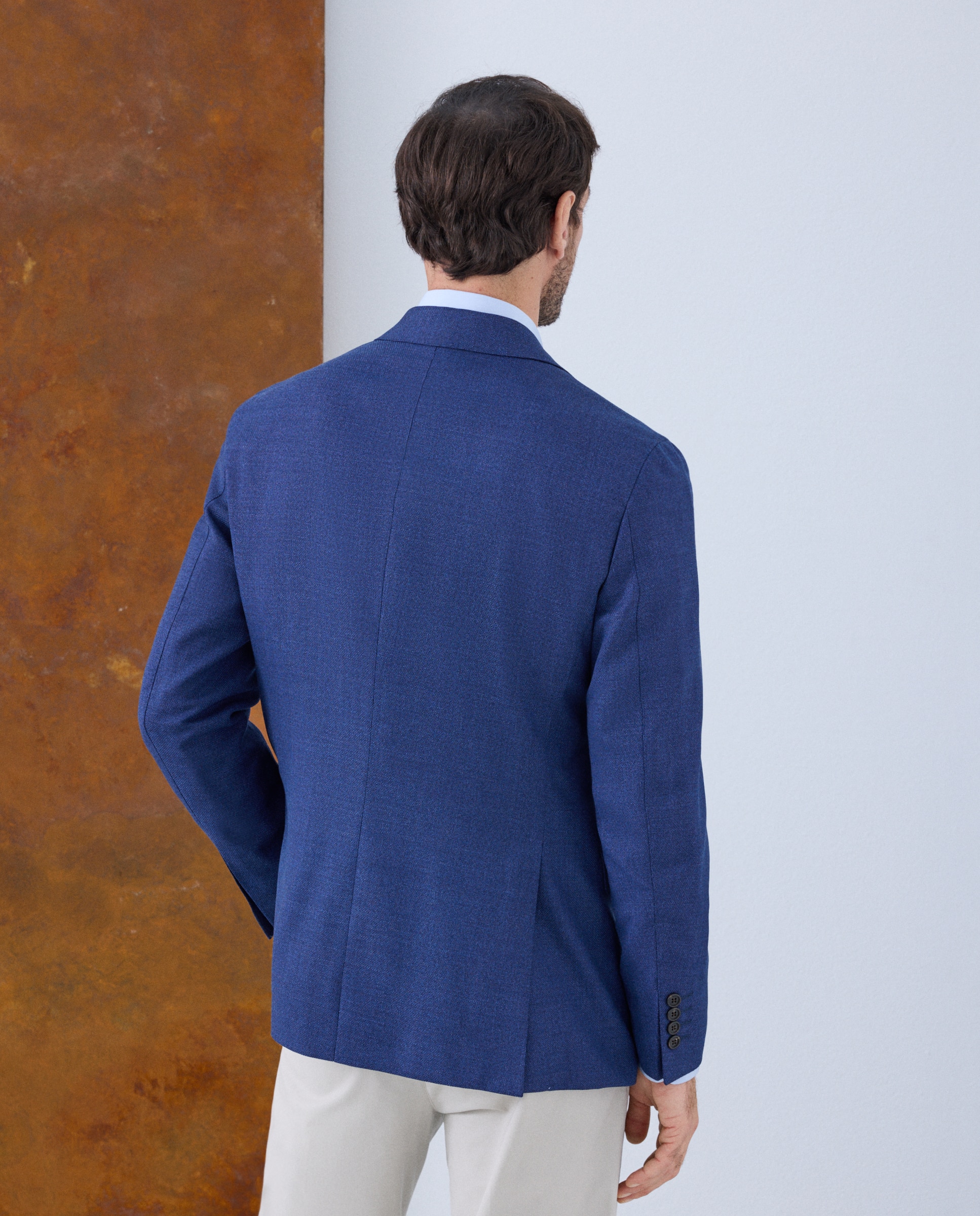 Imagen 3 de Chaqueta de hombre estructura - Emidio Tucci - Azul Azul