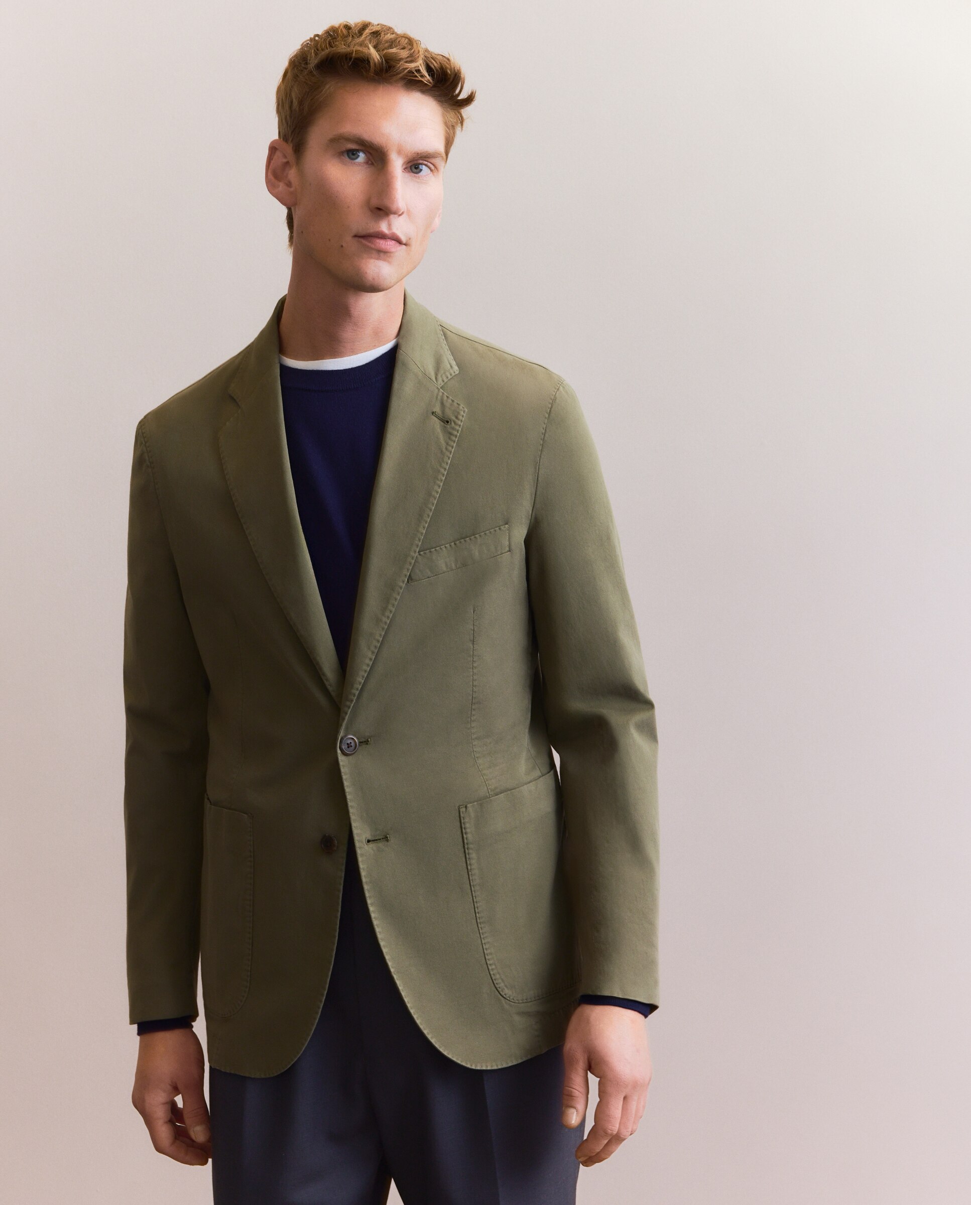 Casaco de Algodão Verde-2