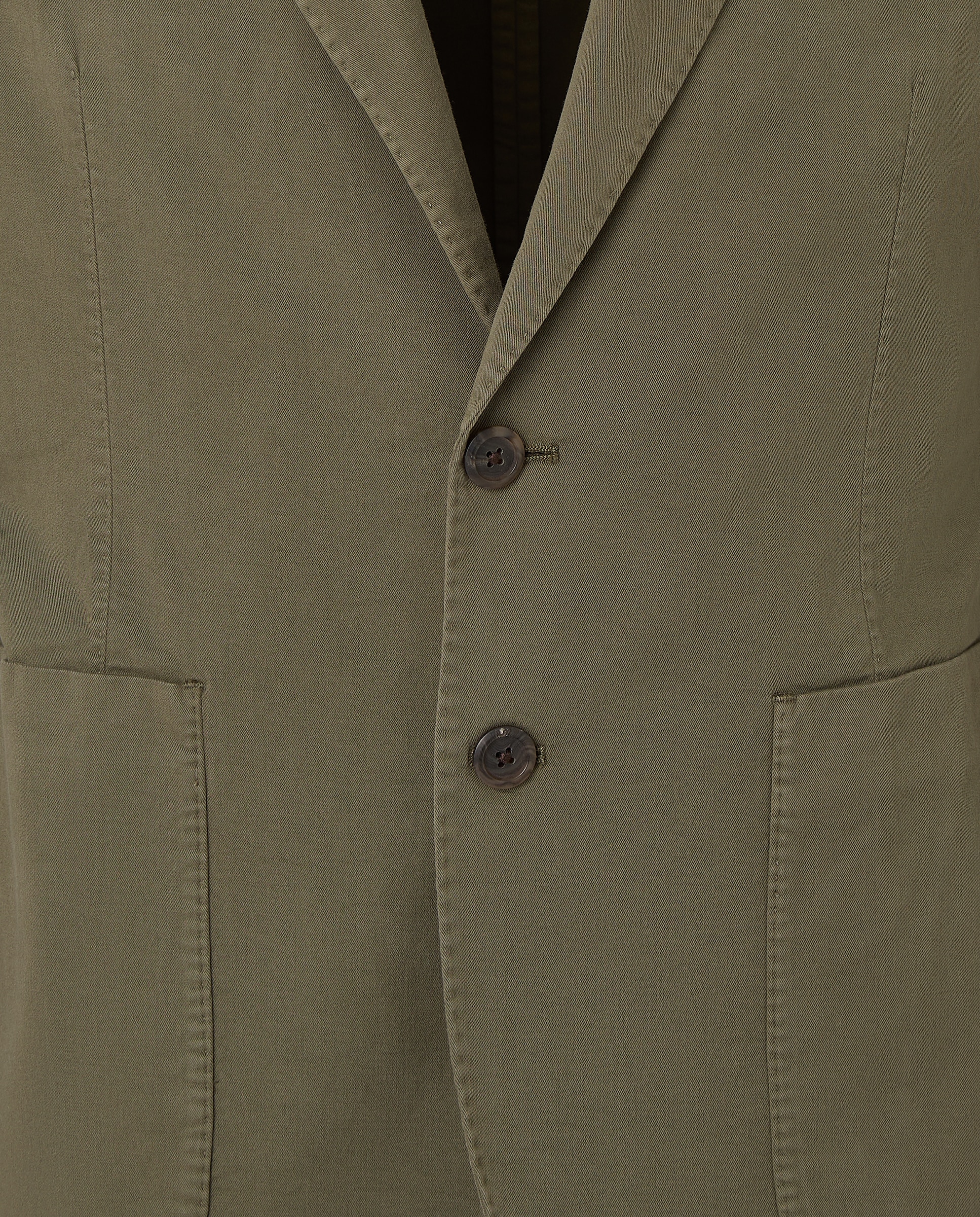 Casaco de Algodão Verde-6