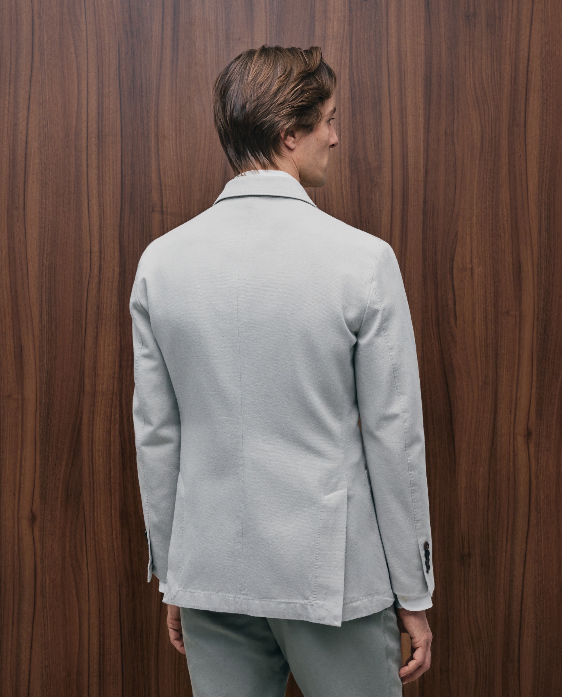 Chaqueta de hombre sport algodón lavada - Emidio Tucci - 120 Crudo 120 Crudo-3
