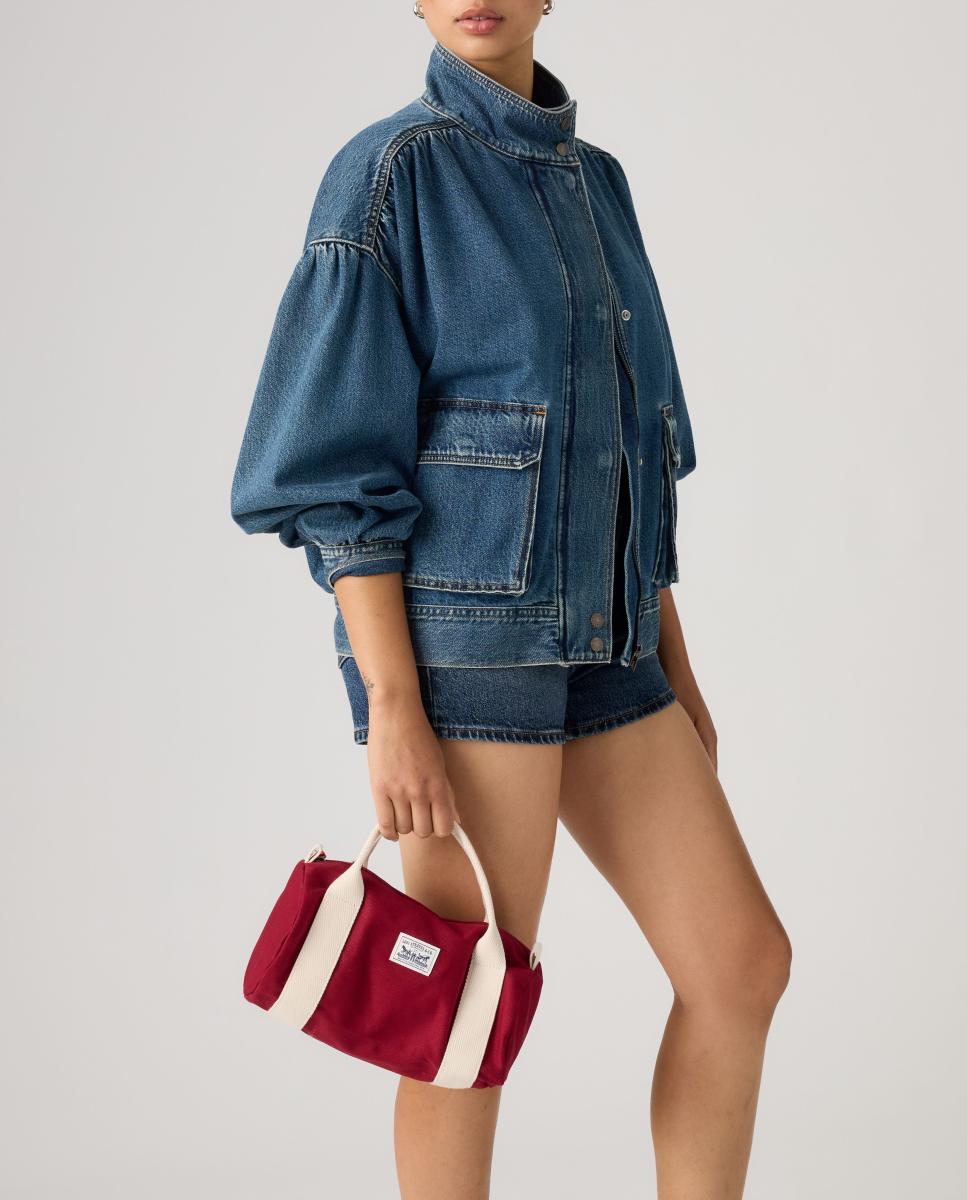 Mala Harley Small Barrel Vermelho-5