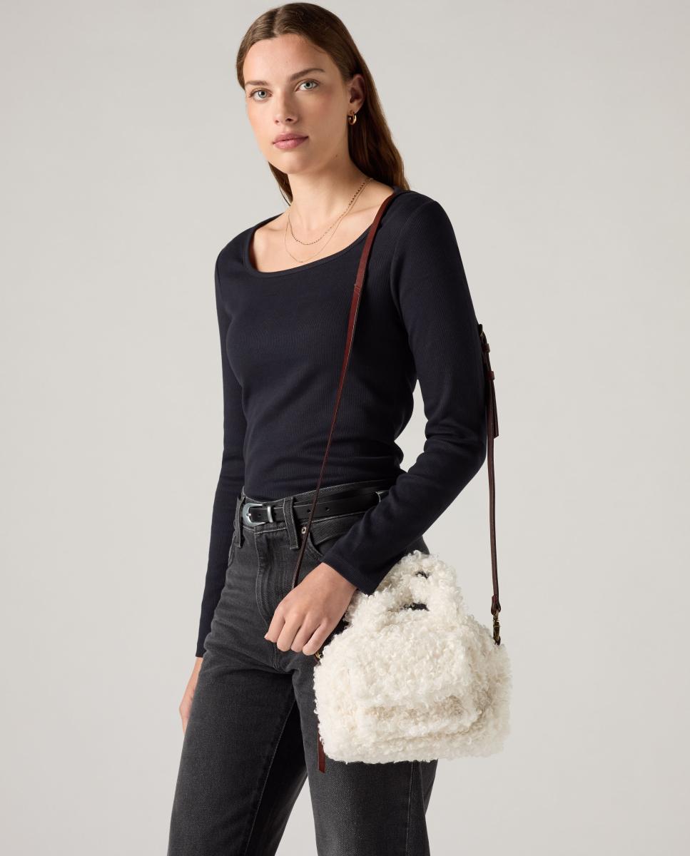 Bolso Blake pequeño de Levi's - Blanco Blanco-5