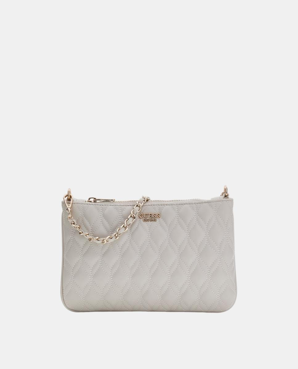 Imagem 0 de Mala Pouch Plana Maxine com Acabamento Acolchoado e Corrente