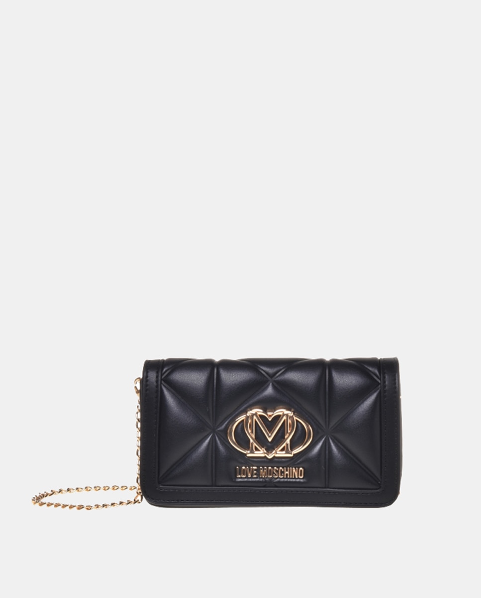 Imagen 0 de Bandolera tipo clutch acolchado Negro