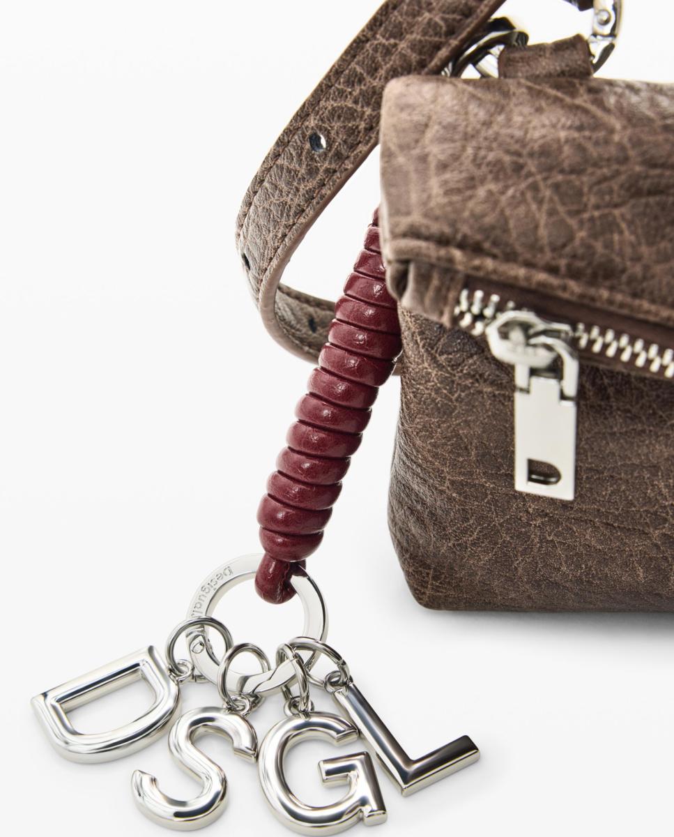 Monedero Micro Grande - Desigual - Marrón Marrón-2