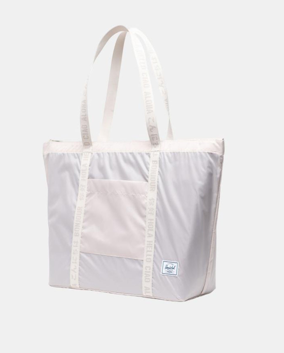 Mochila Portland Packable Tote Creme-2