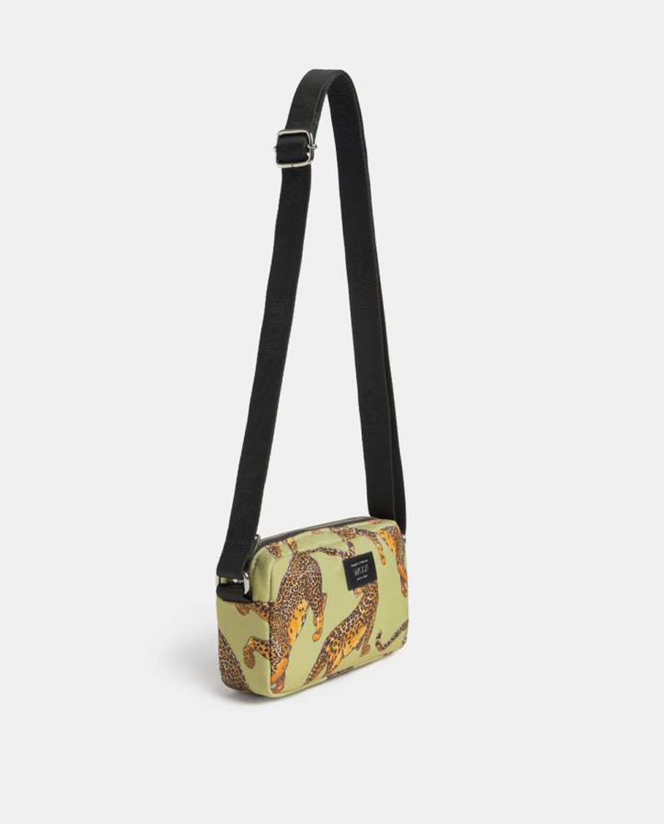 Avo Leopard Mini Bag Verde-militar-2
