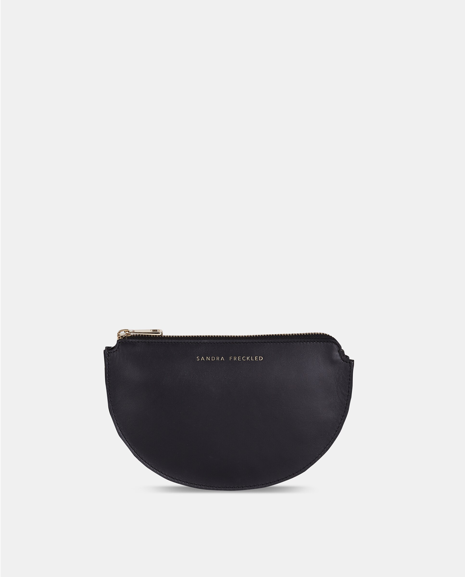 Minibolso de piel con bandolera - Sandra Freckled - Negro Negro-2