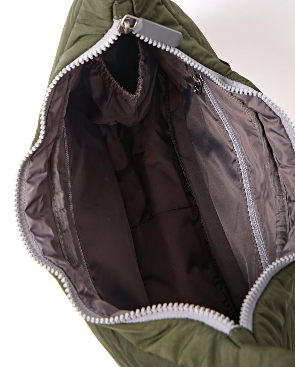 Mala Belsize Medium Repelente à Água Verde-5
