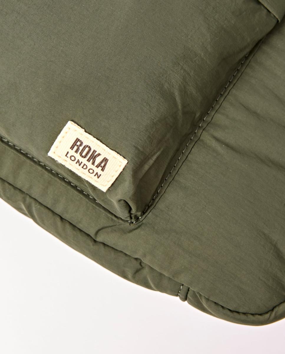 Mala Belsize Medium Repelente à Água Verde-6