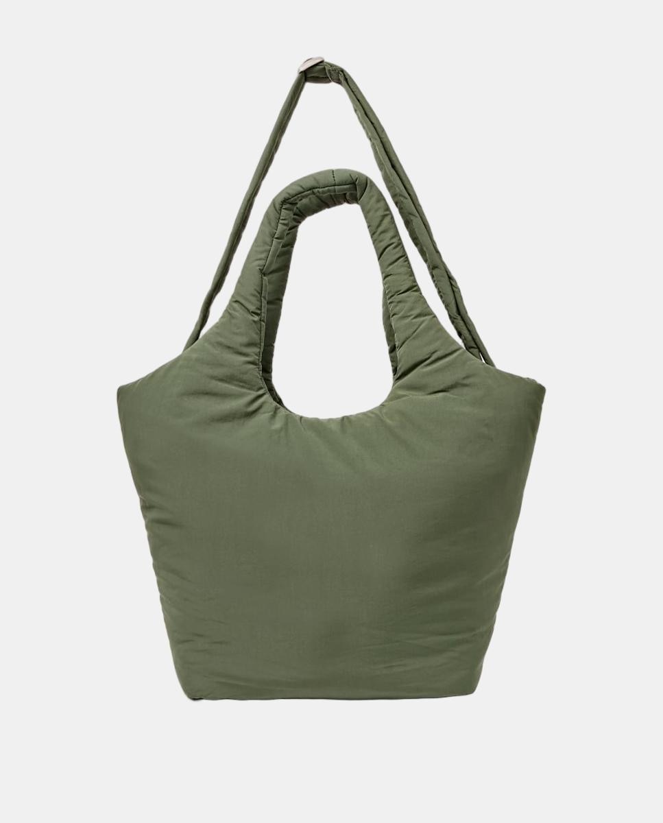 Mala Oxford Taslon Repelente à Água Verde-3