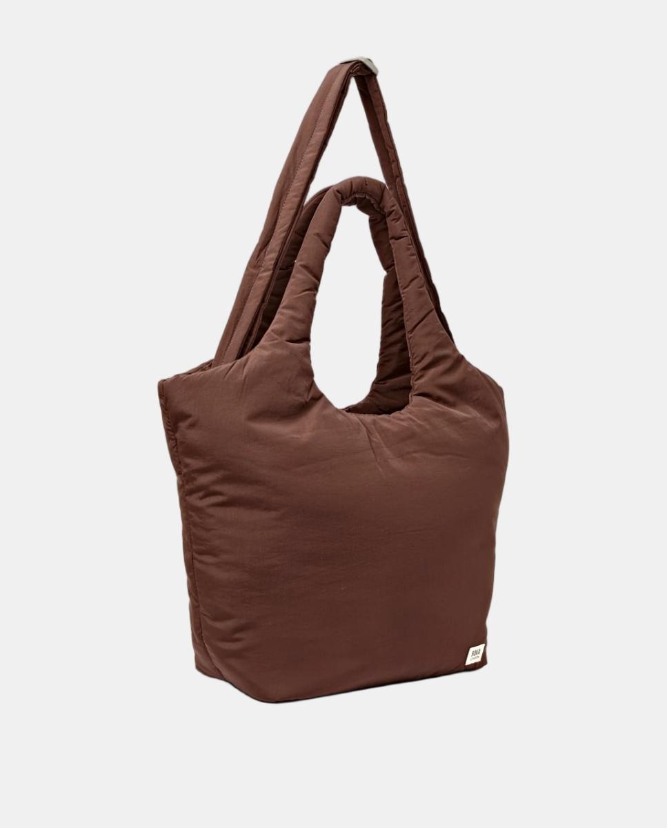 Mala Oxford Taslon Repelente à Água Castanho-2