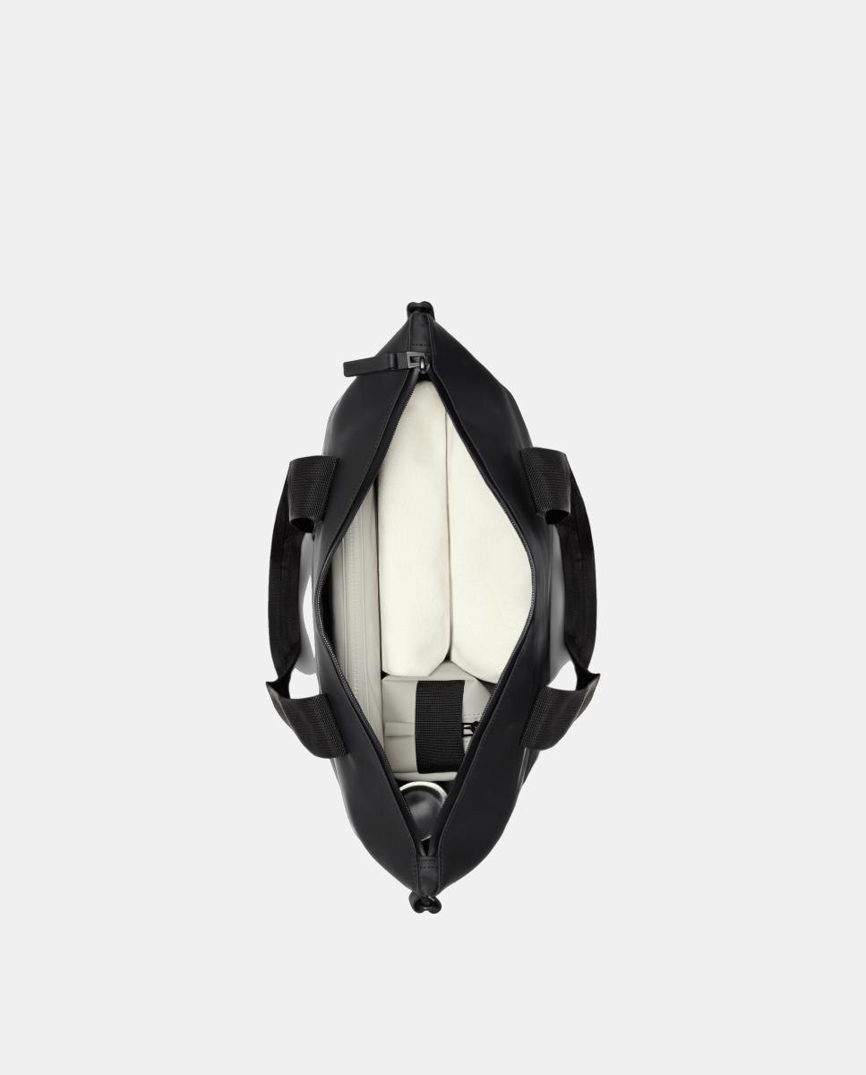Tote Mini negro resistente al agua con bandolera extraíble - Rains - Negro mate Negro mate-4