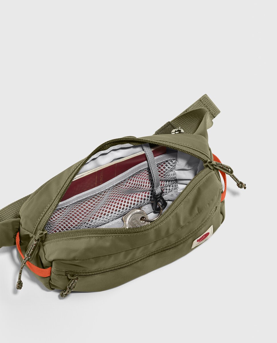 Bolsa de Cintura Pequena High Coast Hip Pack - Azul-Marinho Verde-5