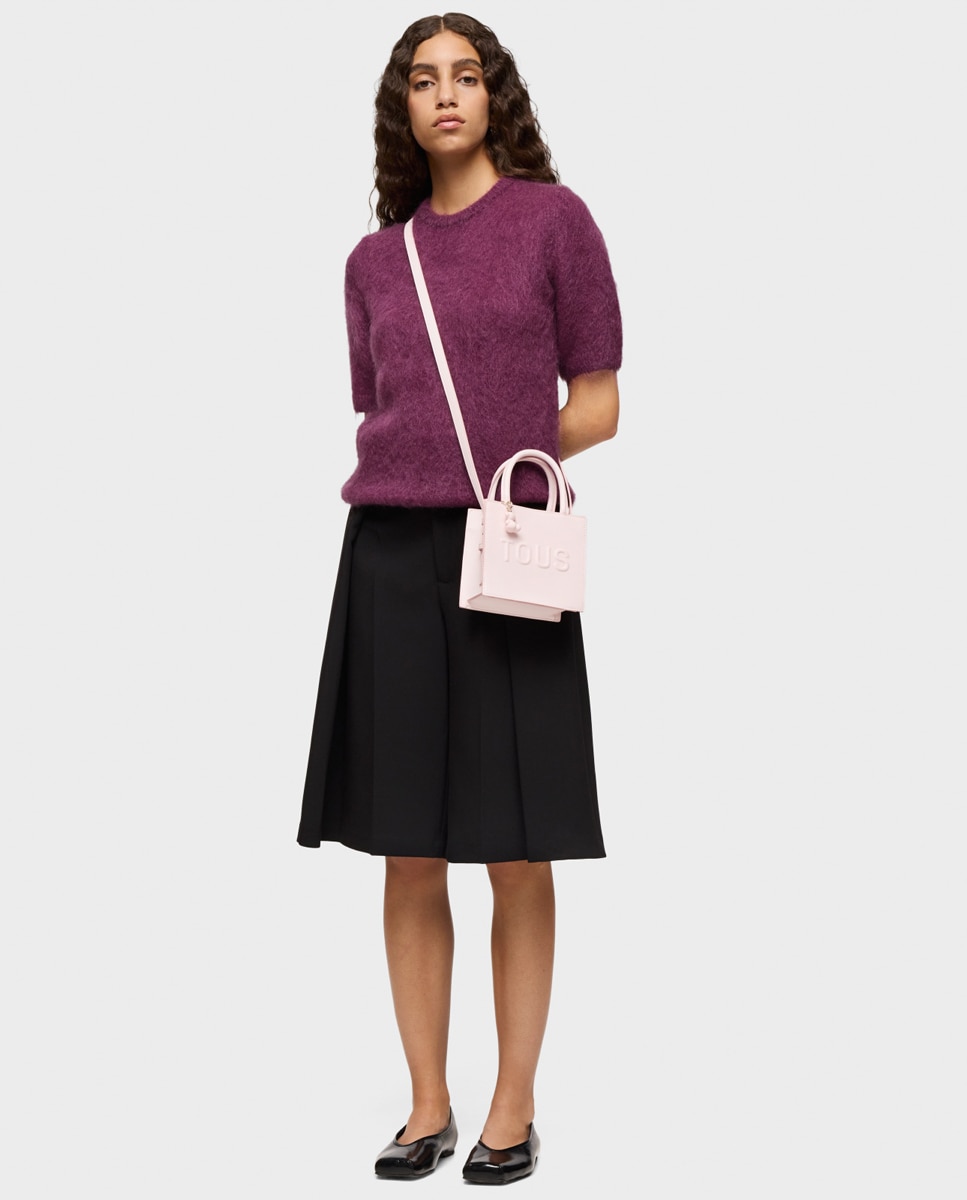 Mini bolso cube Tous Brenda - Rojo Rosa-3