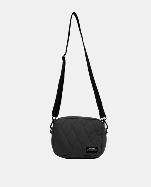Imagen 0 de Bolso negro de poliester reciclado