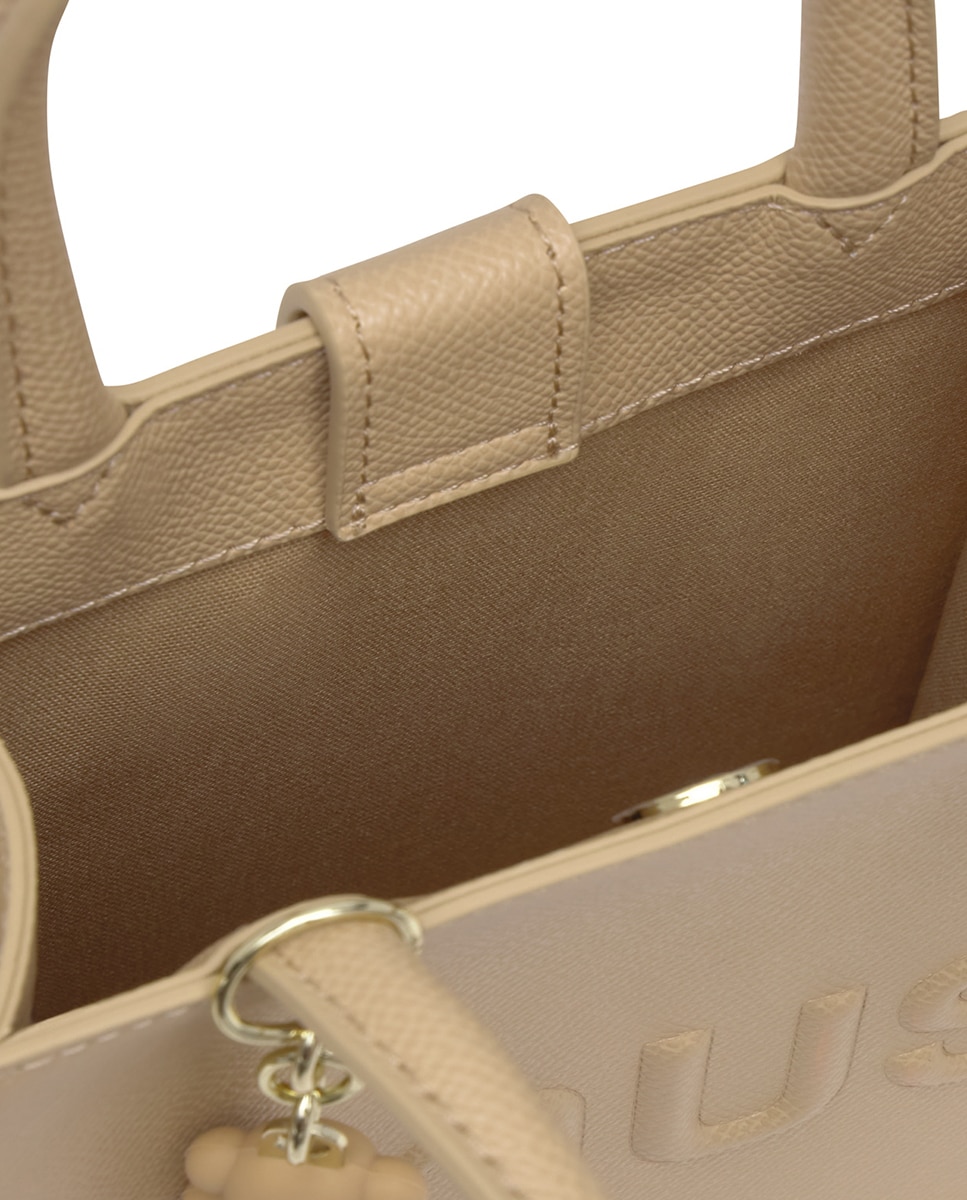 Mala Mini com Fecho de Botão Magnético e Alça Dupla Pedra-4