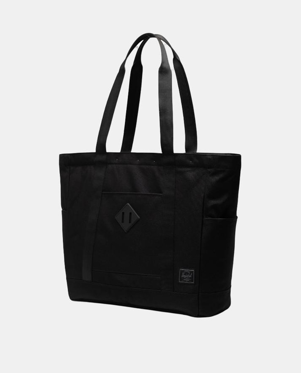 Mala de Ombro Heritage Tote - Preto Preto-2