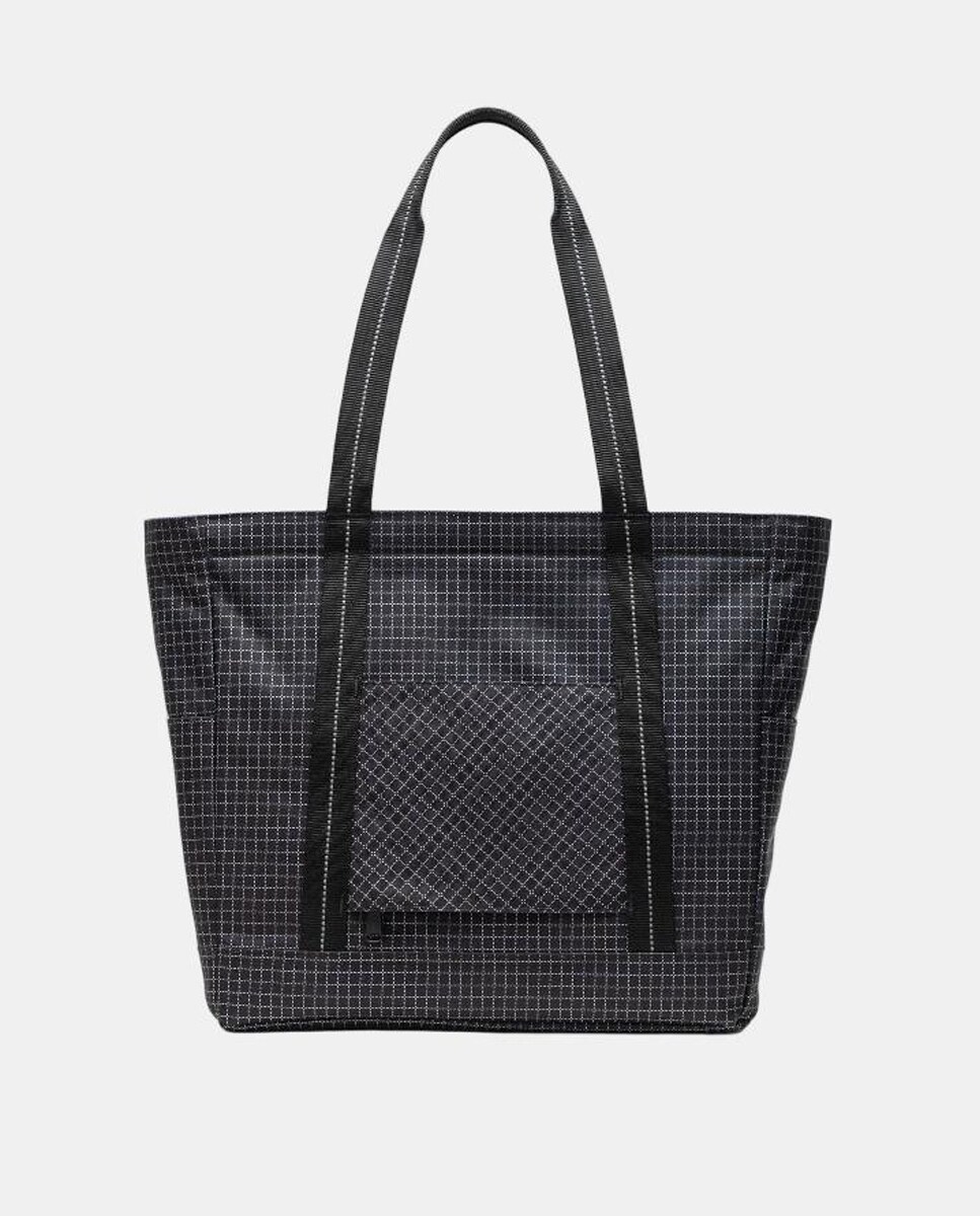 Mala de Ombro Heritage Tote - Preto Preto-3