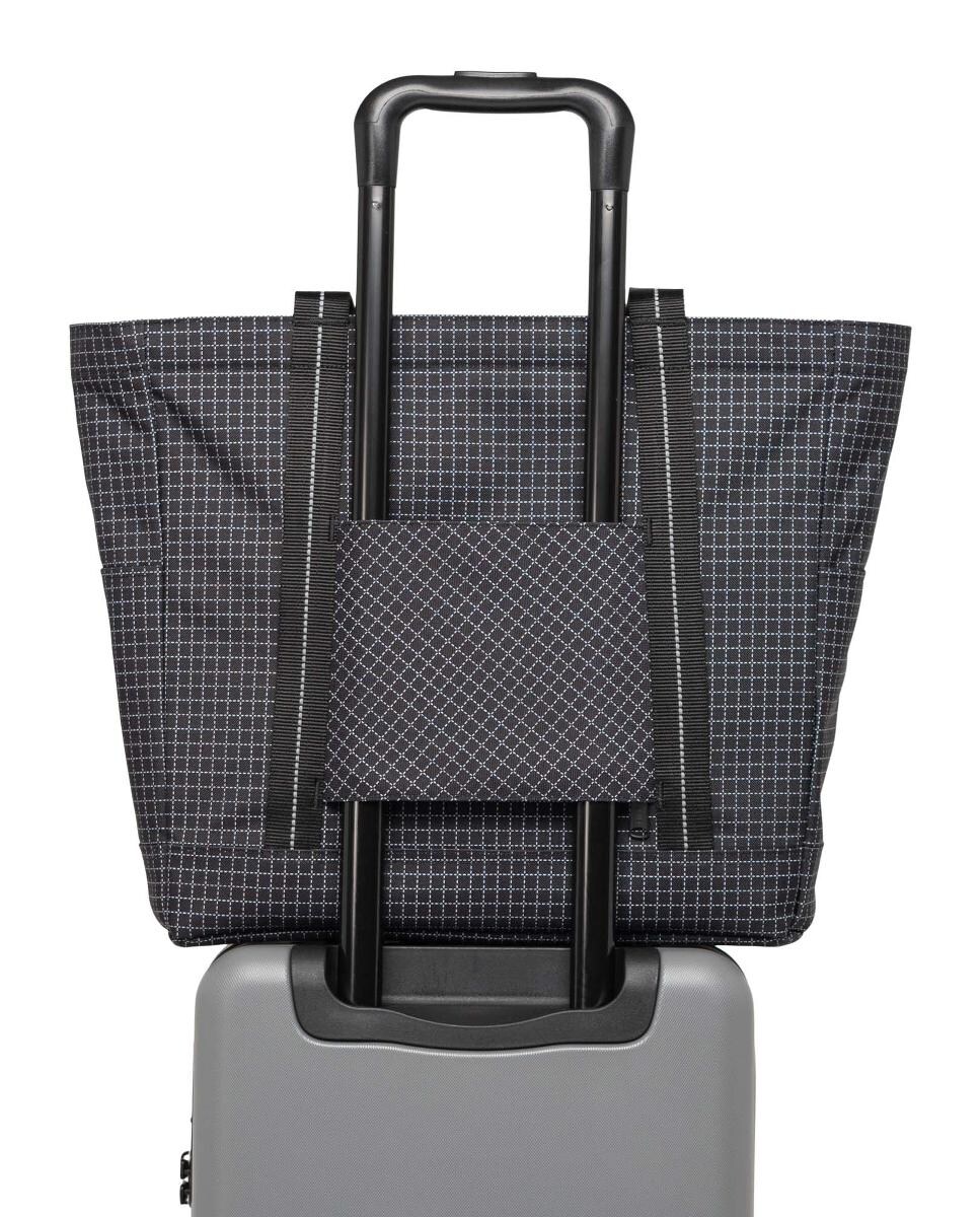 Mala de Ombro Heritage Tote - Preto Preto-4