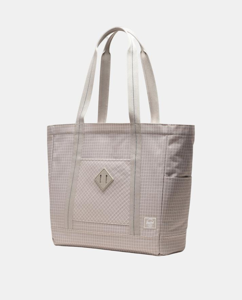 Mala de Ombro Heritage Tote - Cinzento-Claro Cinzento-claro-2