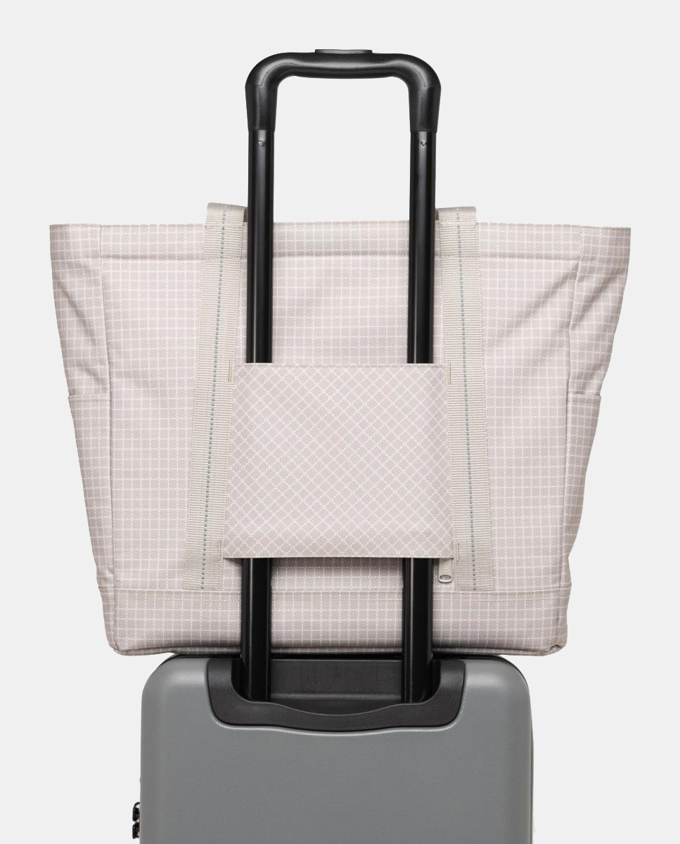Mala de Ombro Heritage Tote - Cinzento-Claro Cinzento-claro-4