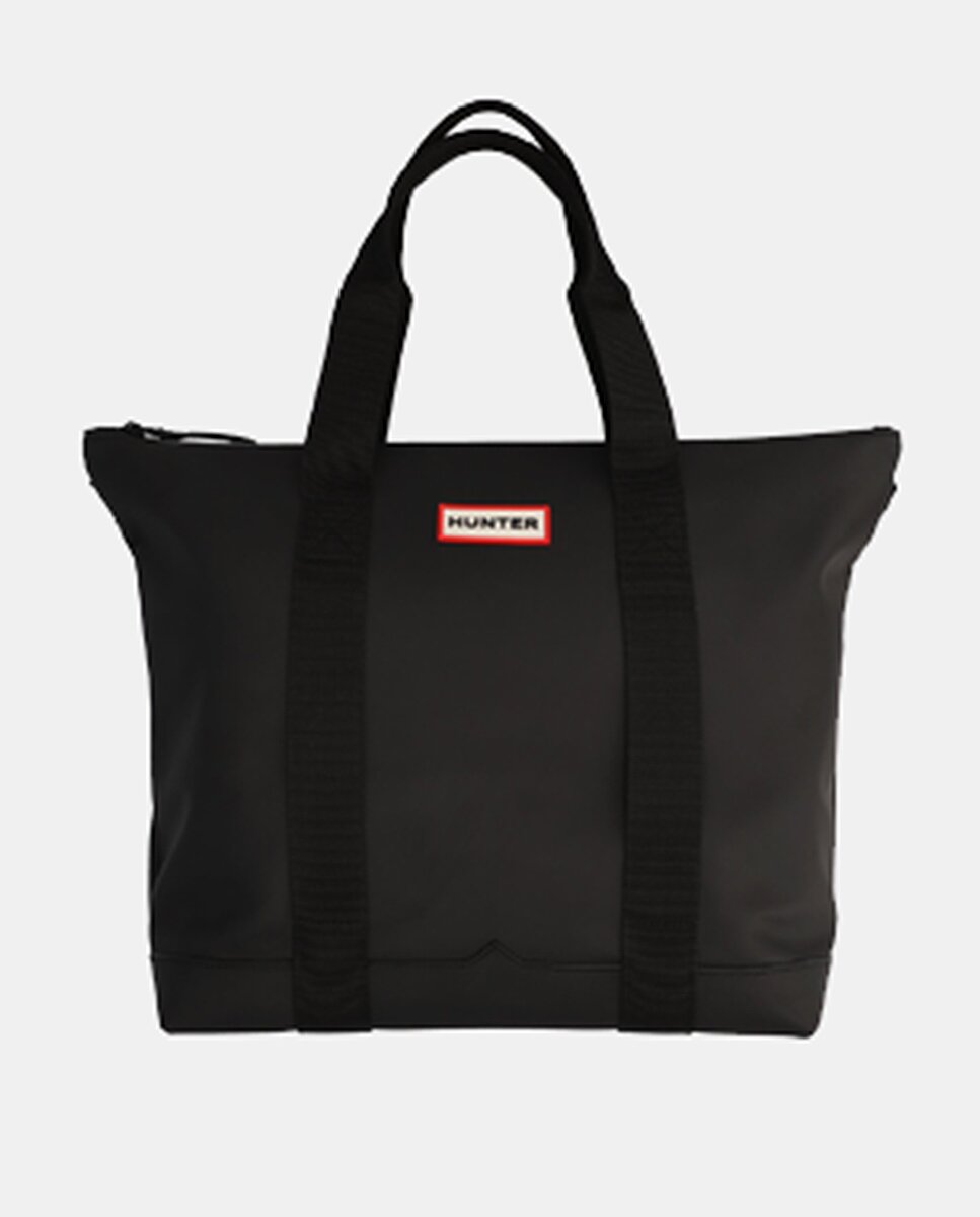 Bolso tote roberts jacquard logo webbing - Hunter - Negro Negro-1