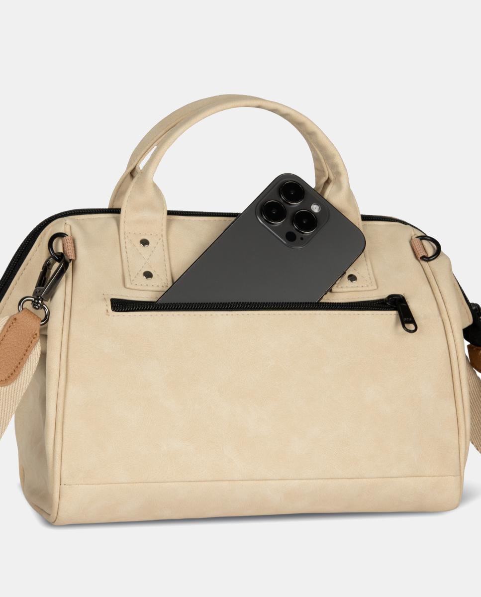 Mala Crossbody Andenne Medium Bege-2