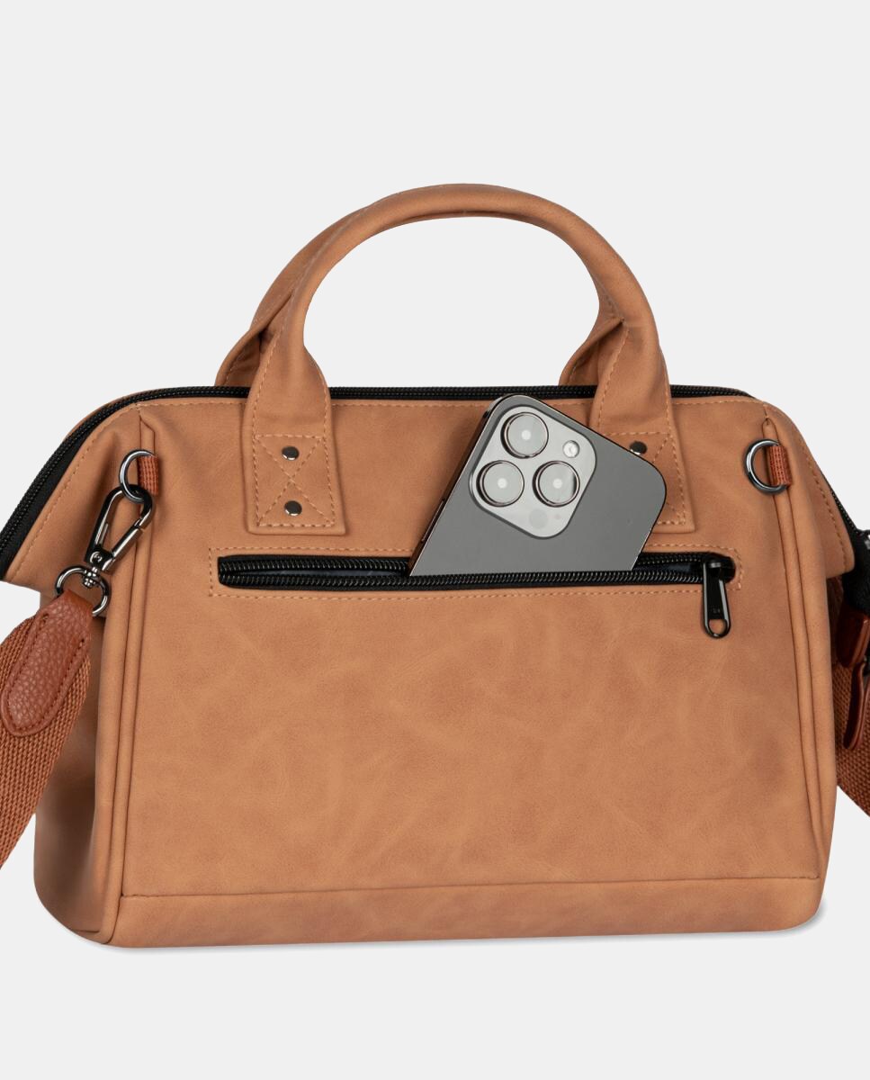 Mala Crossbody Moscow Medium Castanho-claro-2