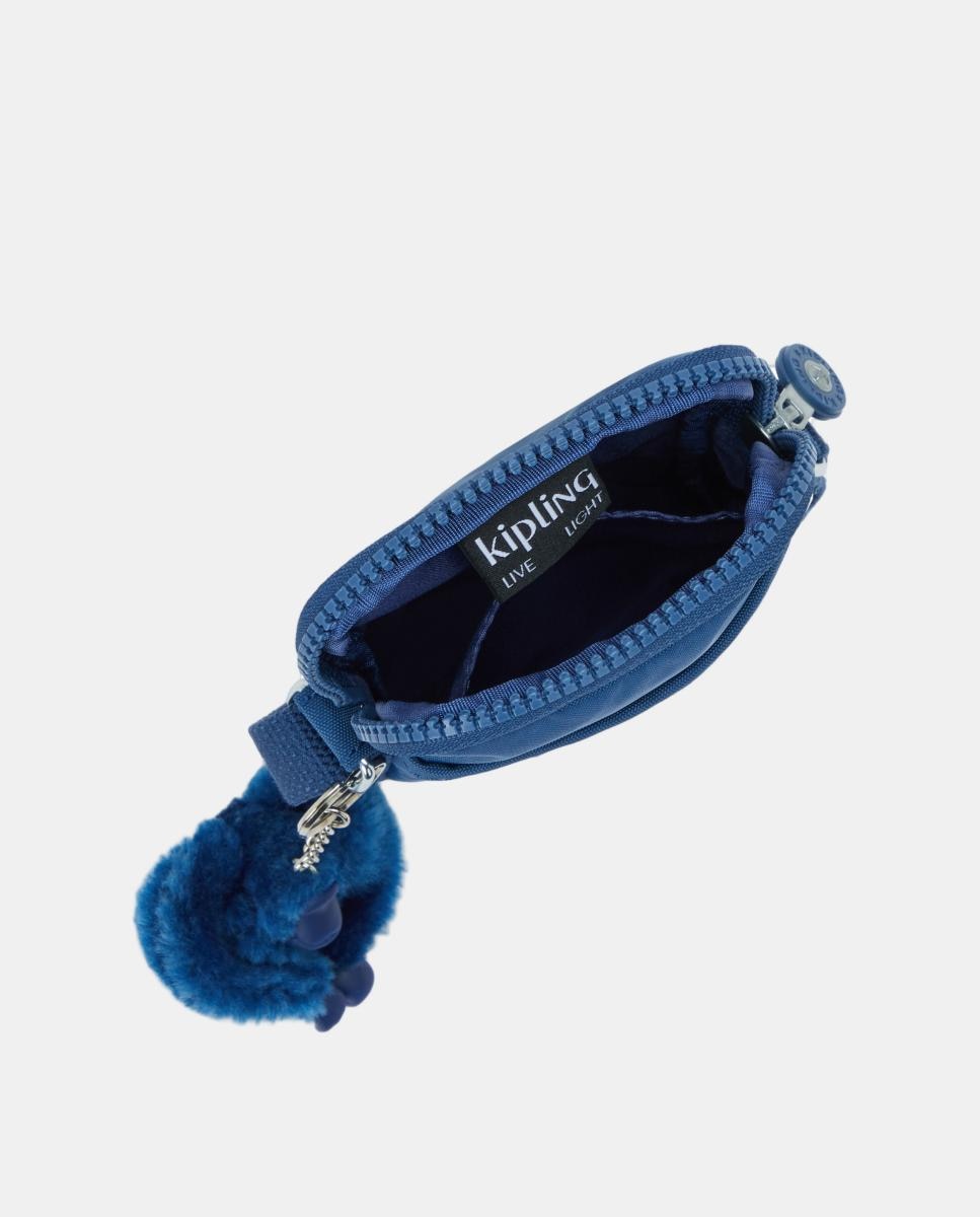 Bolsa para Telemóvel com Correia Ajustável Azul-3