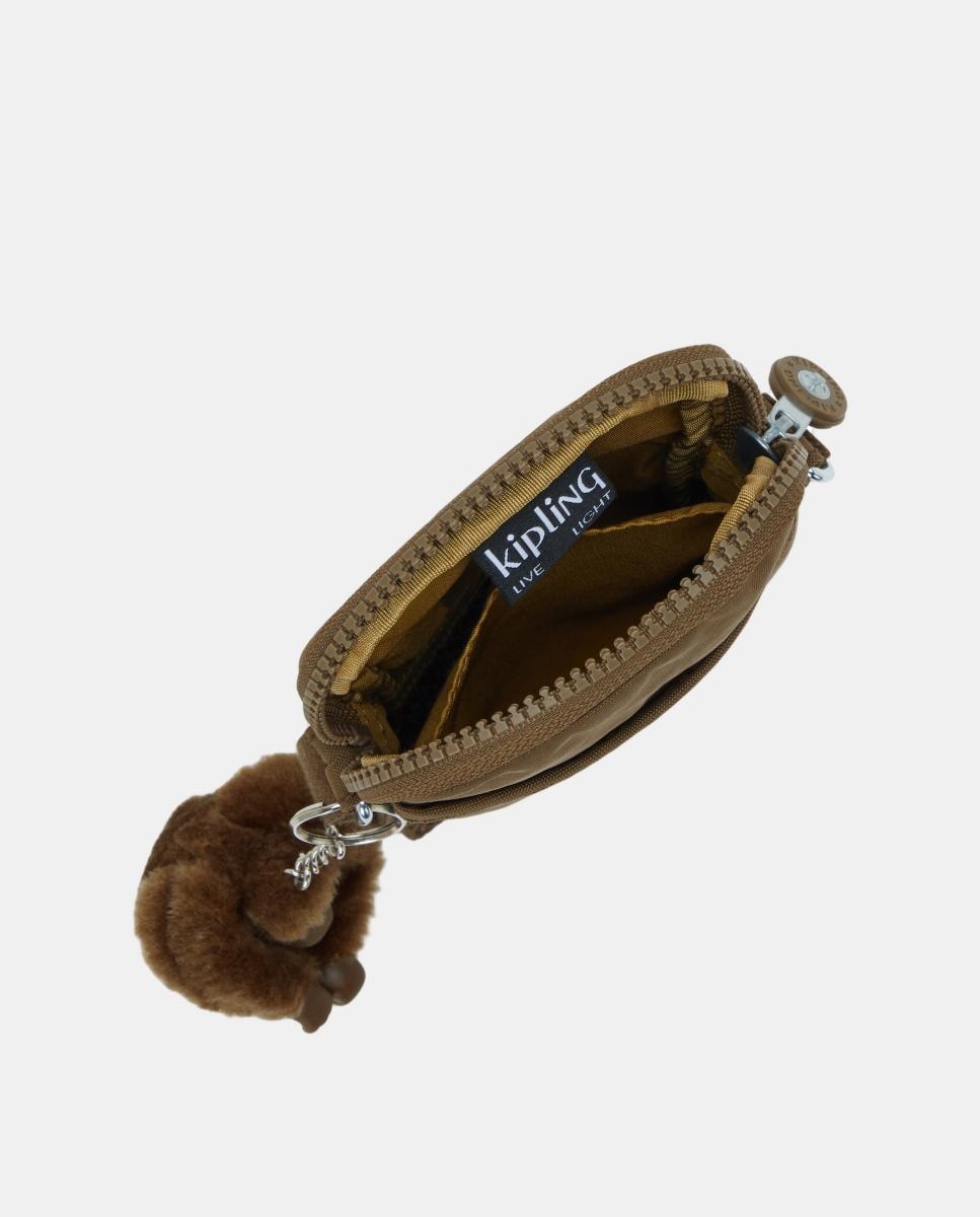 Bolsa para Telemóvel com Correia Ajustável Castanho-3