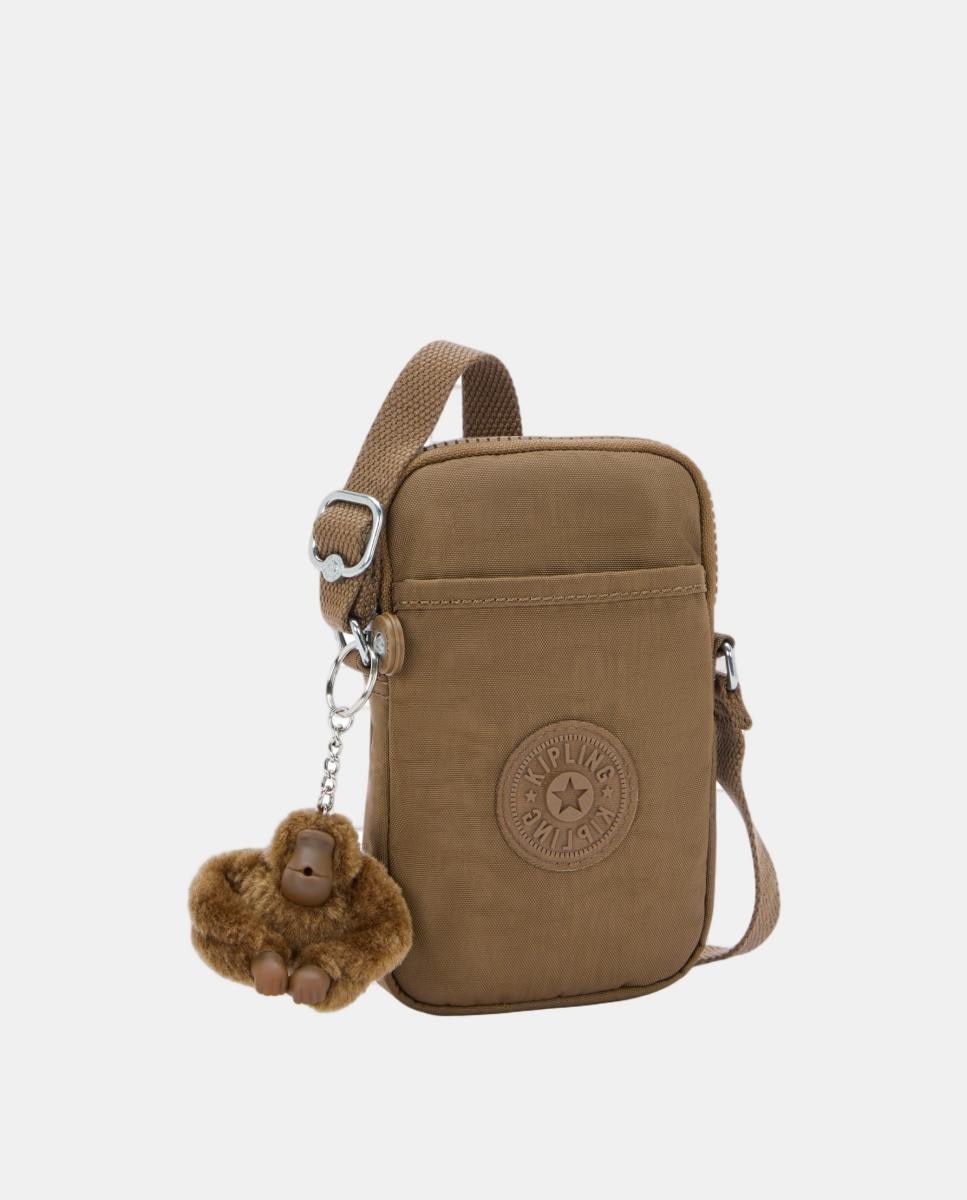Bolsa para Telemóvel com Correia Ajustável Castanho-4