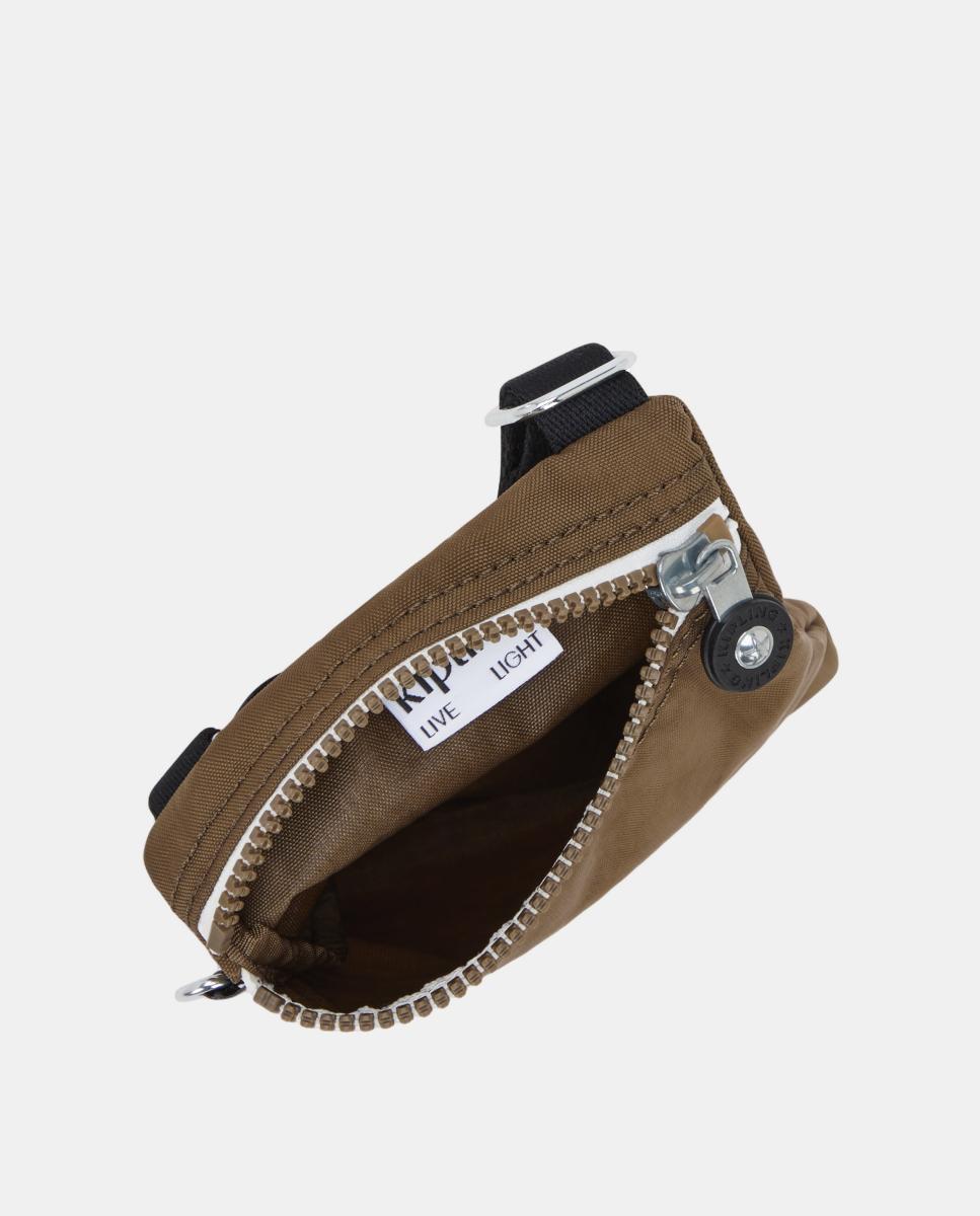 Mala para Telemóvel com Correia Ajustável, Modelo Afia Lite Castanho-3