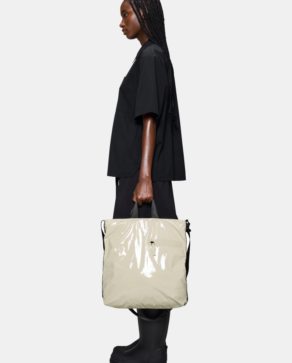 Mala Tipo Tote Impermeável Dash Creme-4