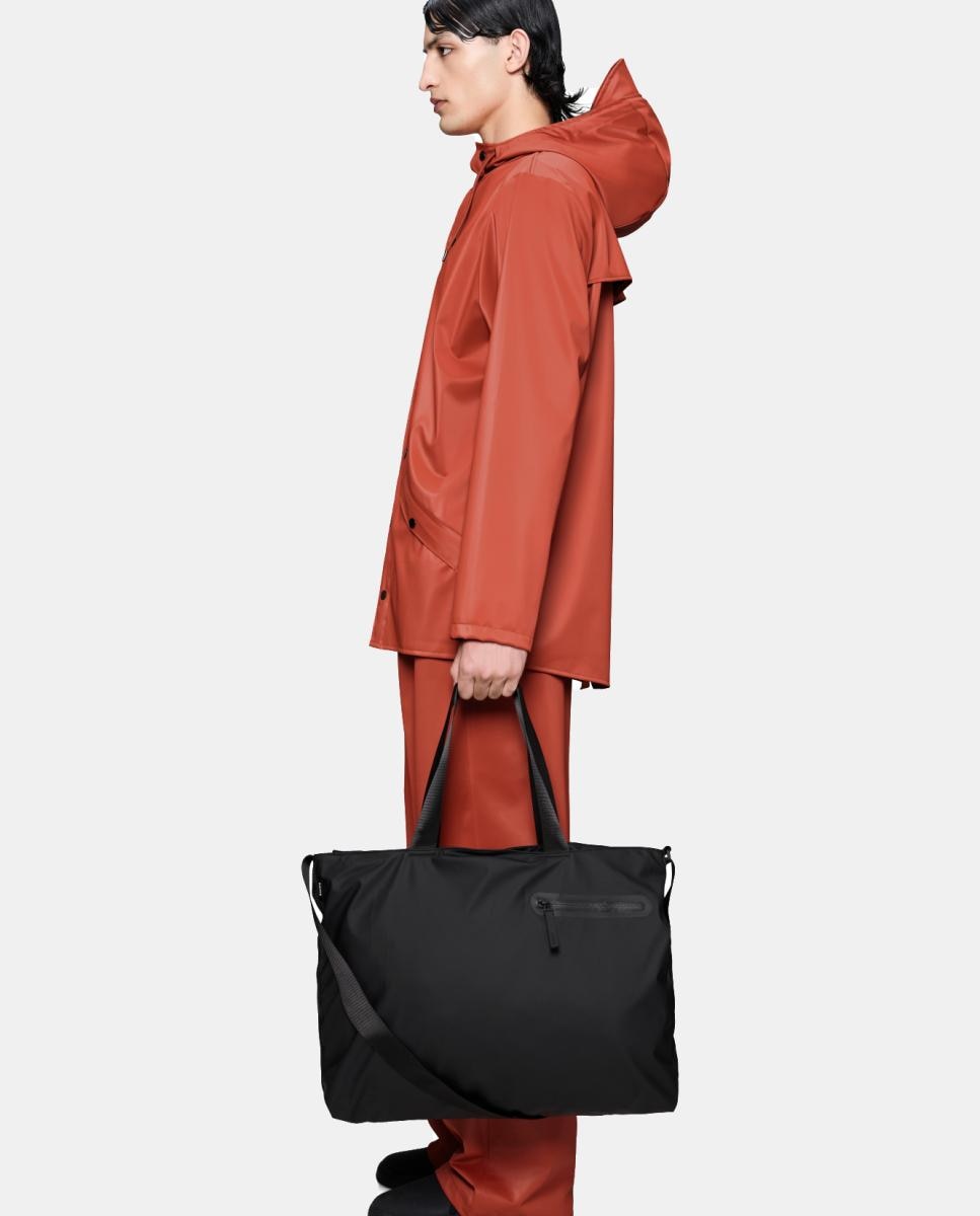 Mala Impermeável Tipo Tote Bag Dash Messenger Preto-4