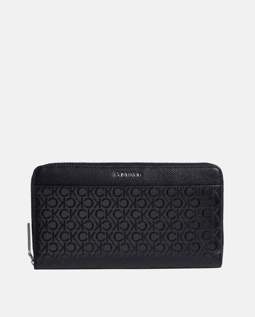 Imagen 0 de Cartera con estampado monogram