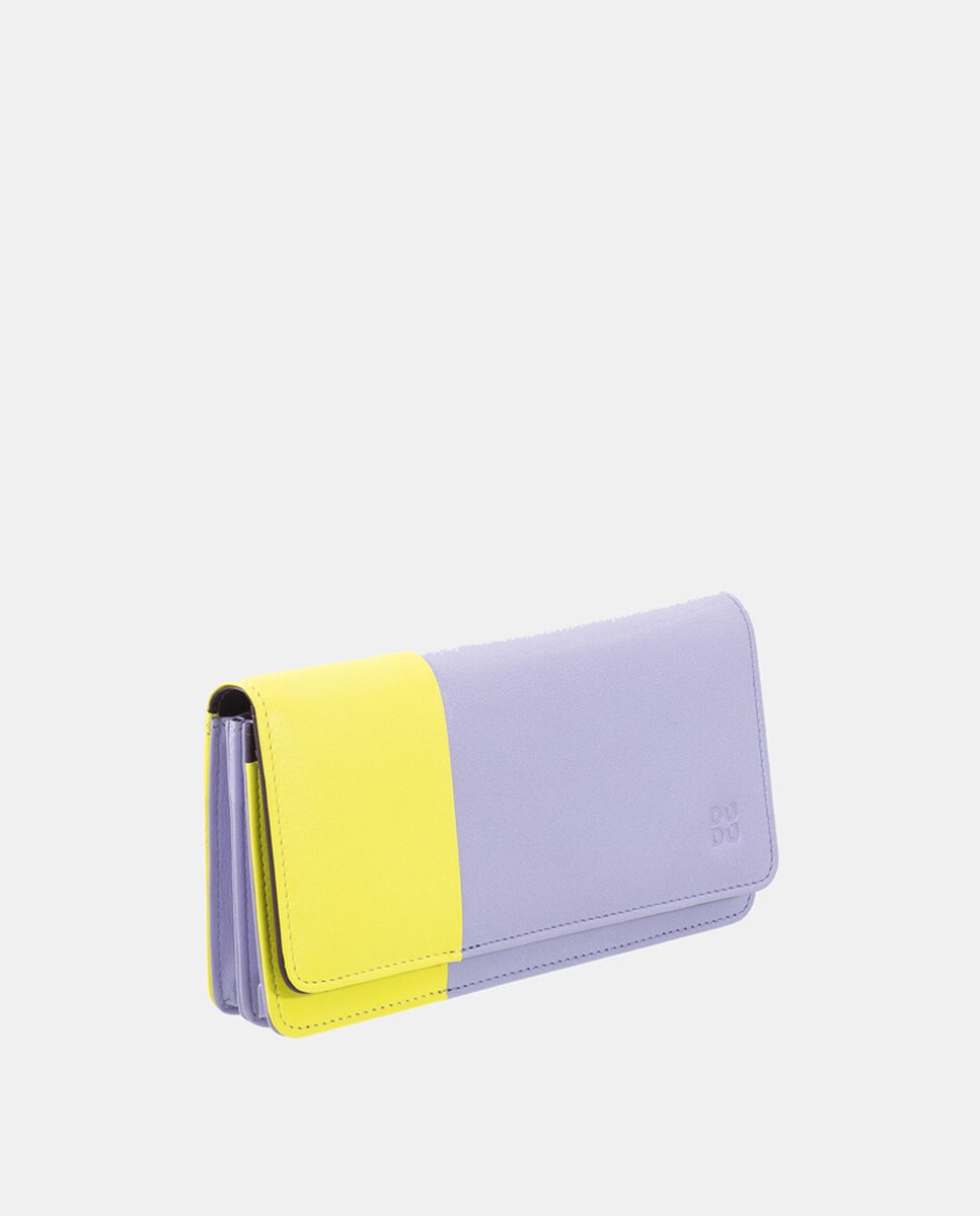 Carteira Grande com Aba - Bordeaux Roxo-3