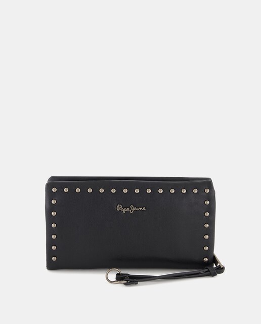 Imagem 0 de Carteira Moon com Logótipo e Detalhes de Tachas