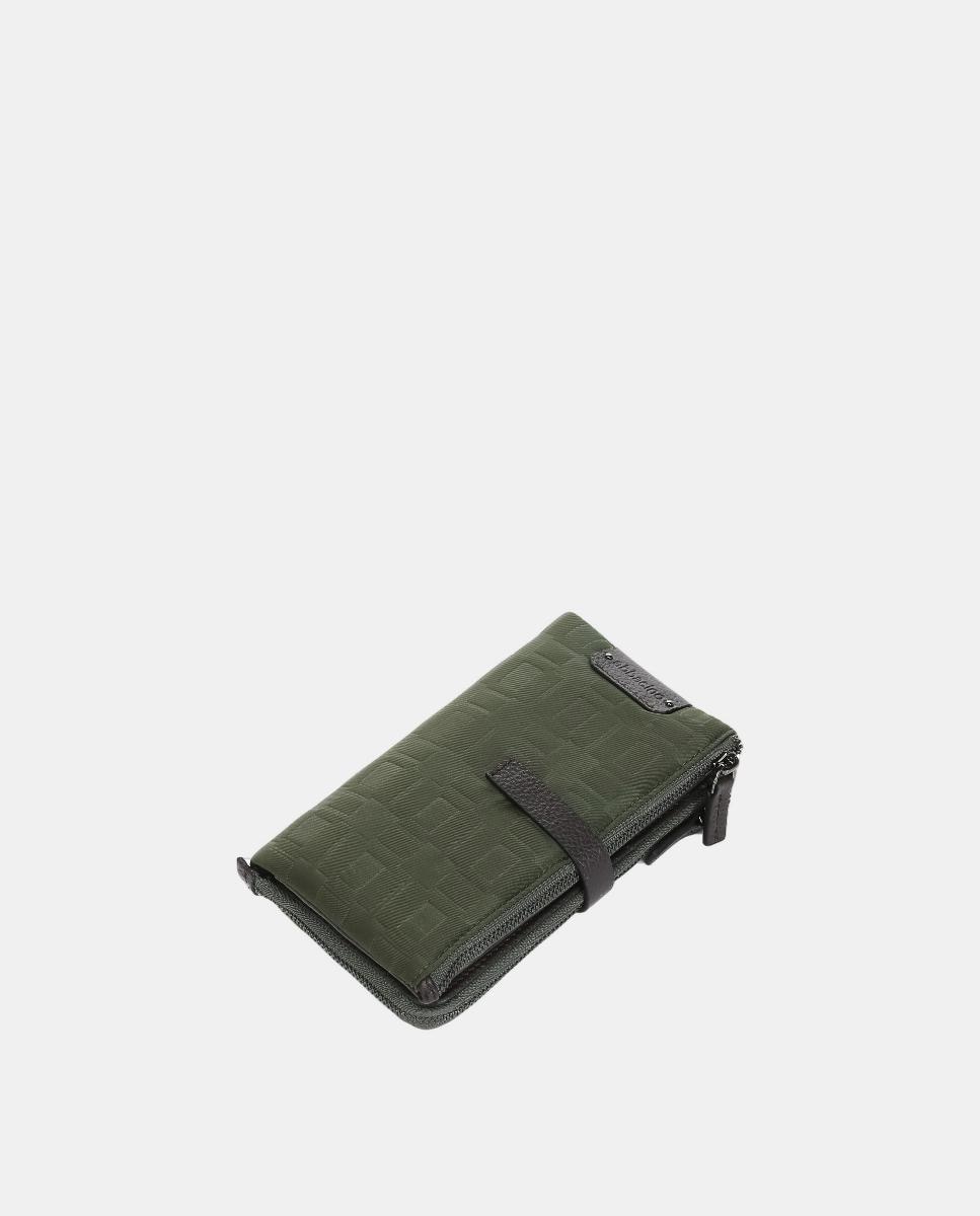 Carteira Grande Freedom em Nylon Verde-4