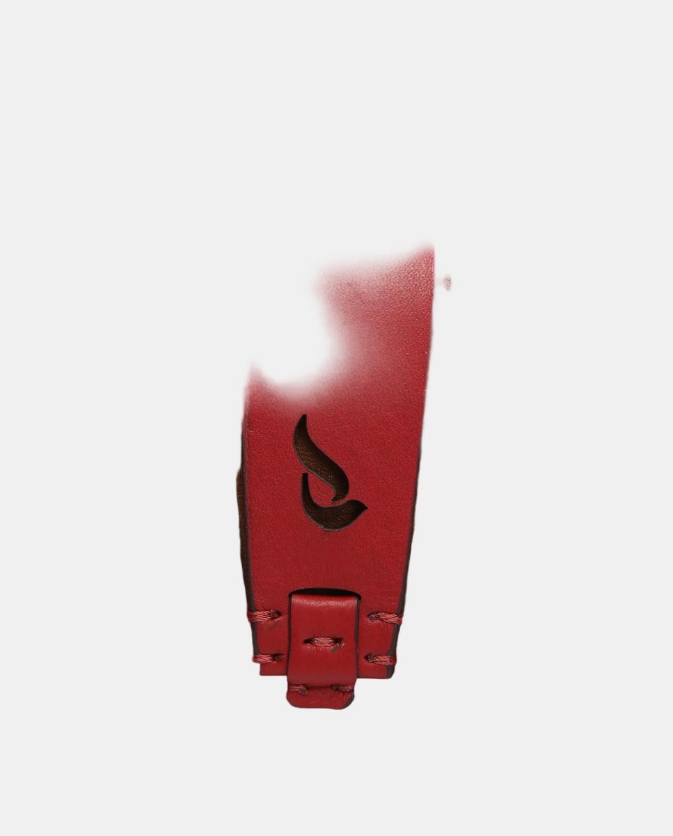 Carteira Média Freedom em Pele Vermelho-6