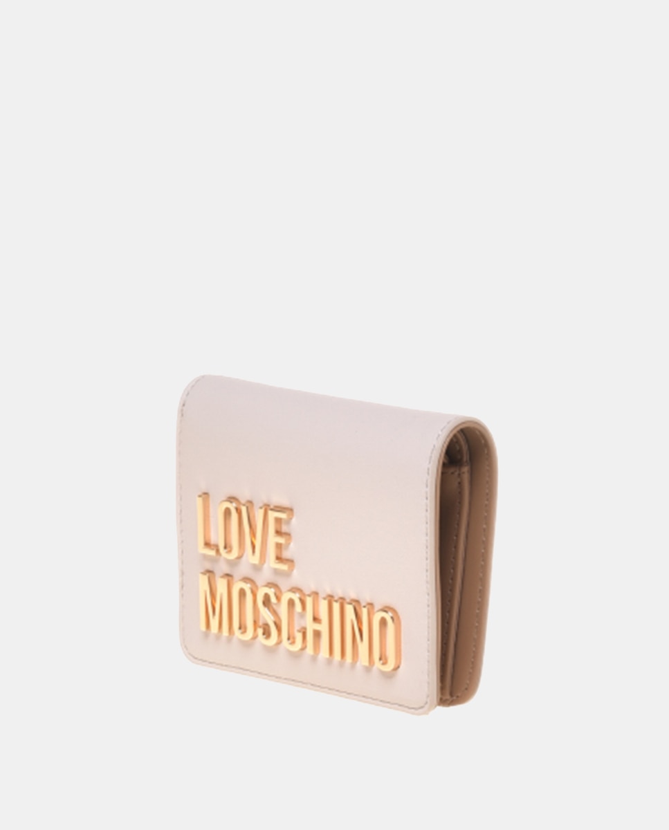 Imagen 2 de Cartera pequeña con logo - Love Moschino - Crudo Crudo