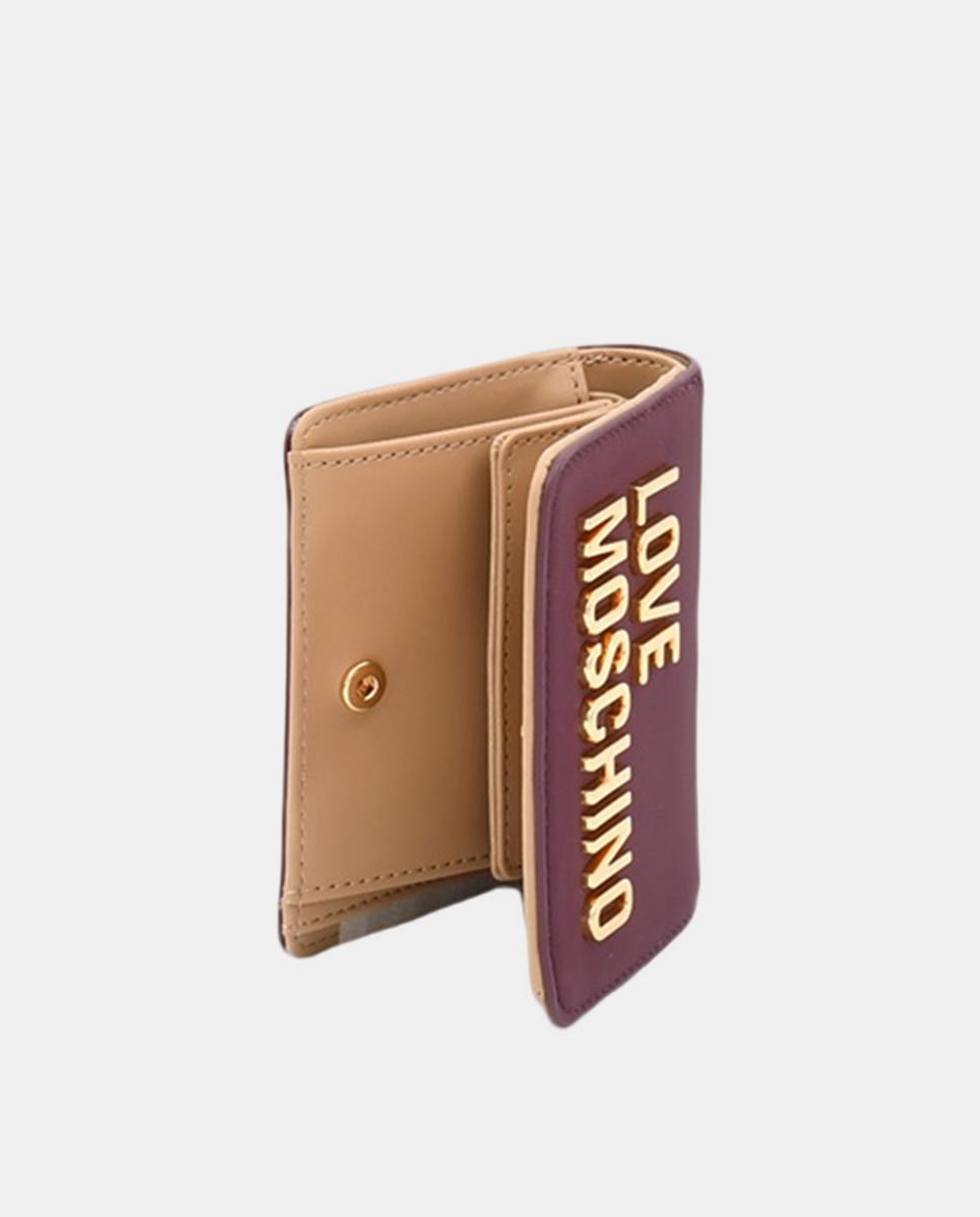 Carteira Pequena com Logótipo Grená-2