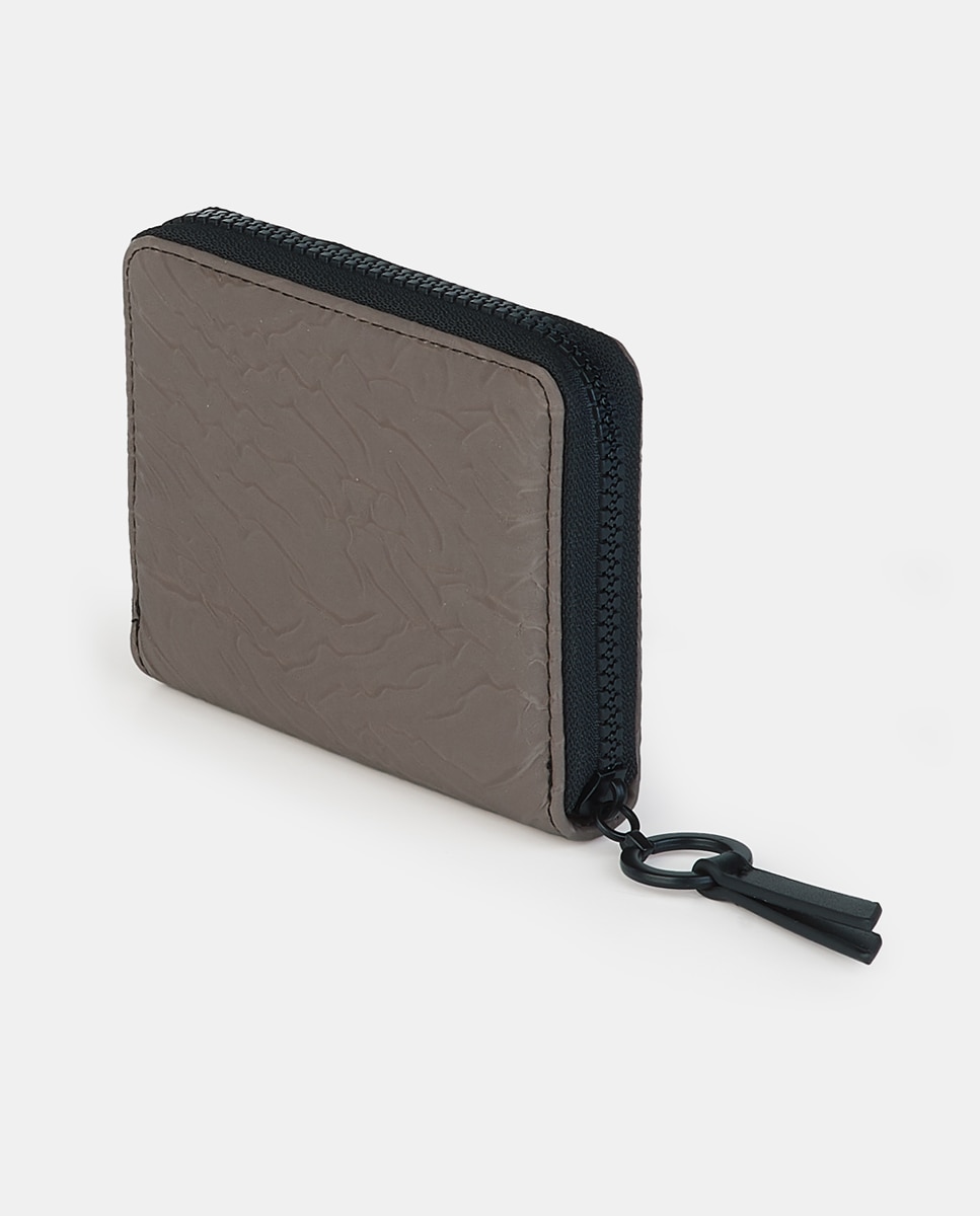 Carteira com Fecho de Correr Taupe-2