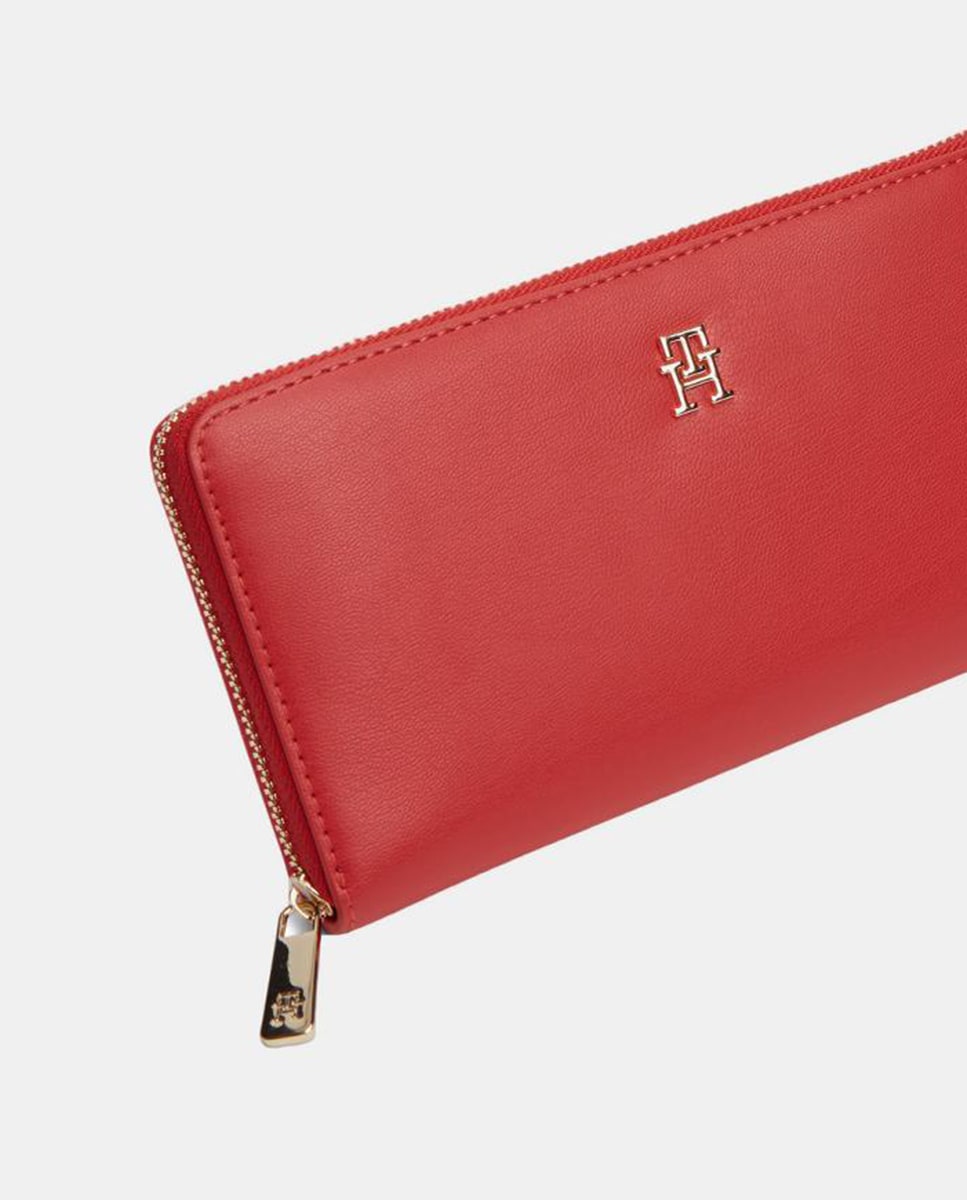 Carteira Grande com Logótipo - Vermelho Vermelho-4