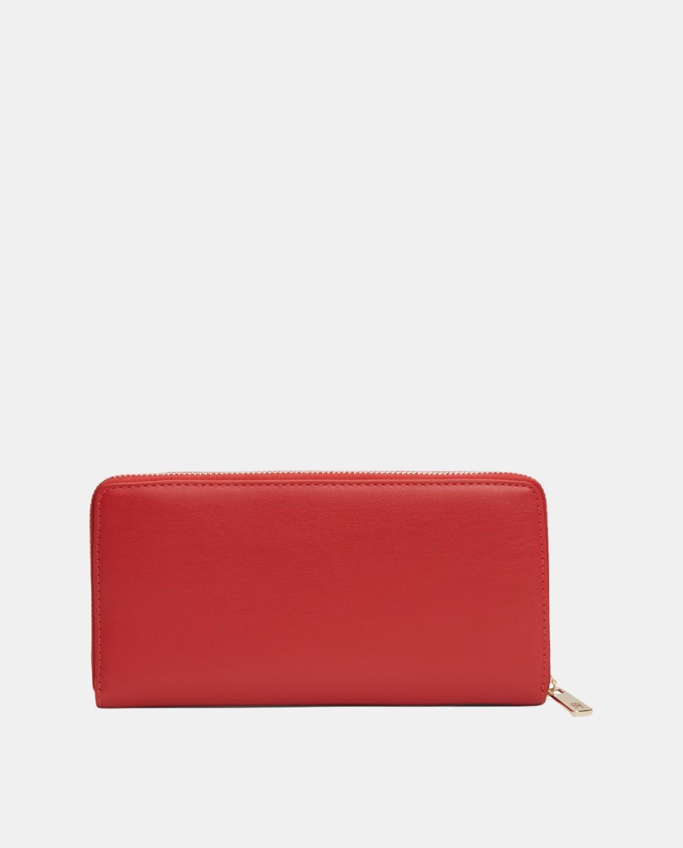 Carteira Grande com Logótipo - Vermelho Vermelho-5