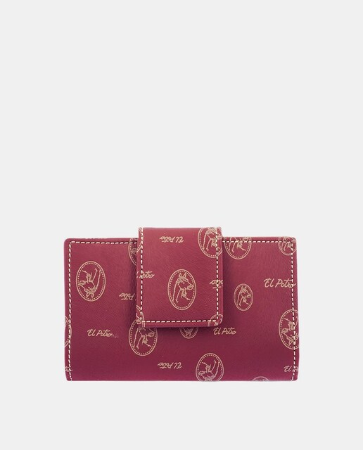 Imagem 0 de Carteira Fabricada em Pele Bovina e Lona